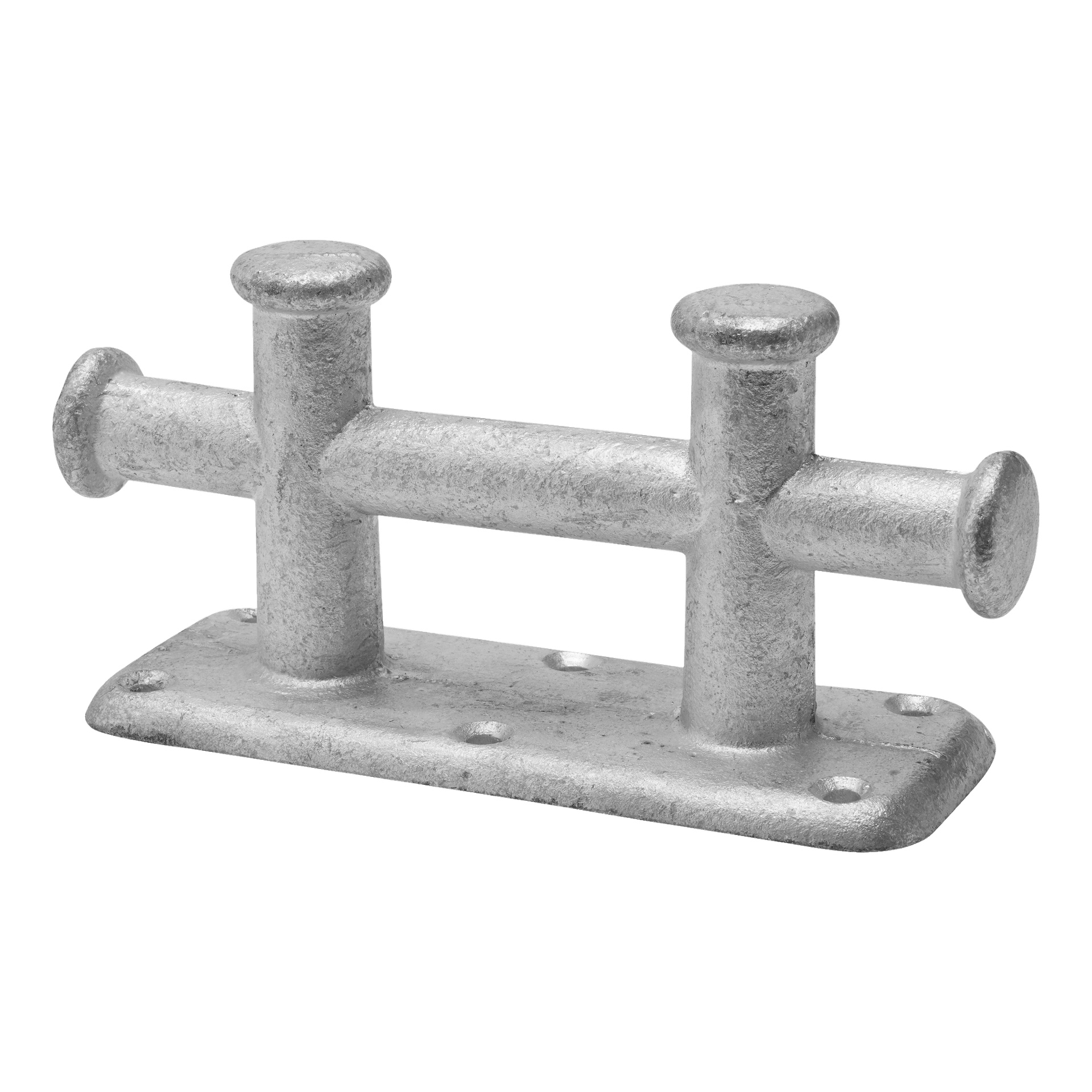 Robbe Doppelkreuzpoller – 6 Stück Für Modelleisenbahn & Diorama (Maße Ca. 25 X 17 Mm)