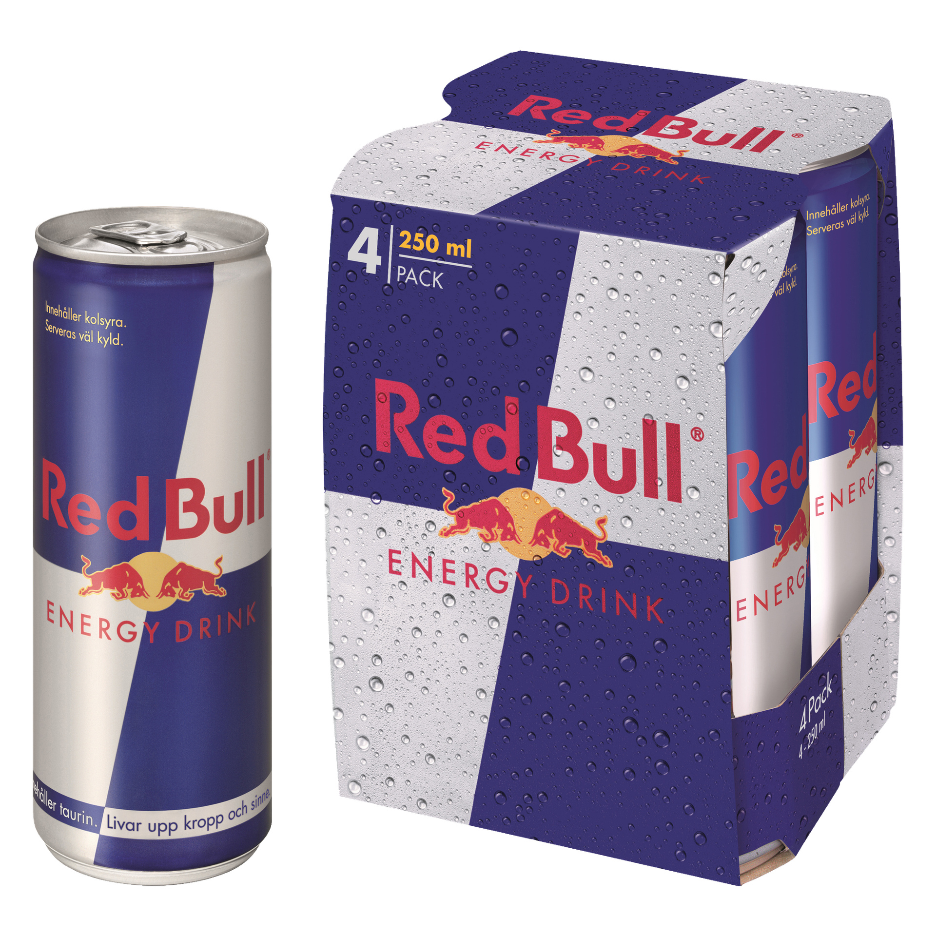 4-pk 250 ml | Red bull | Jula