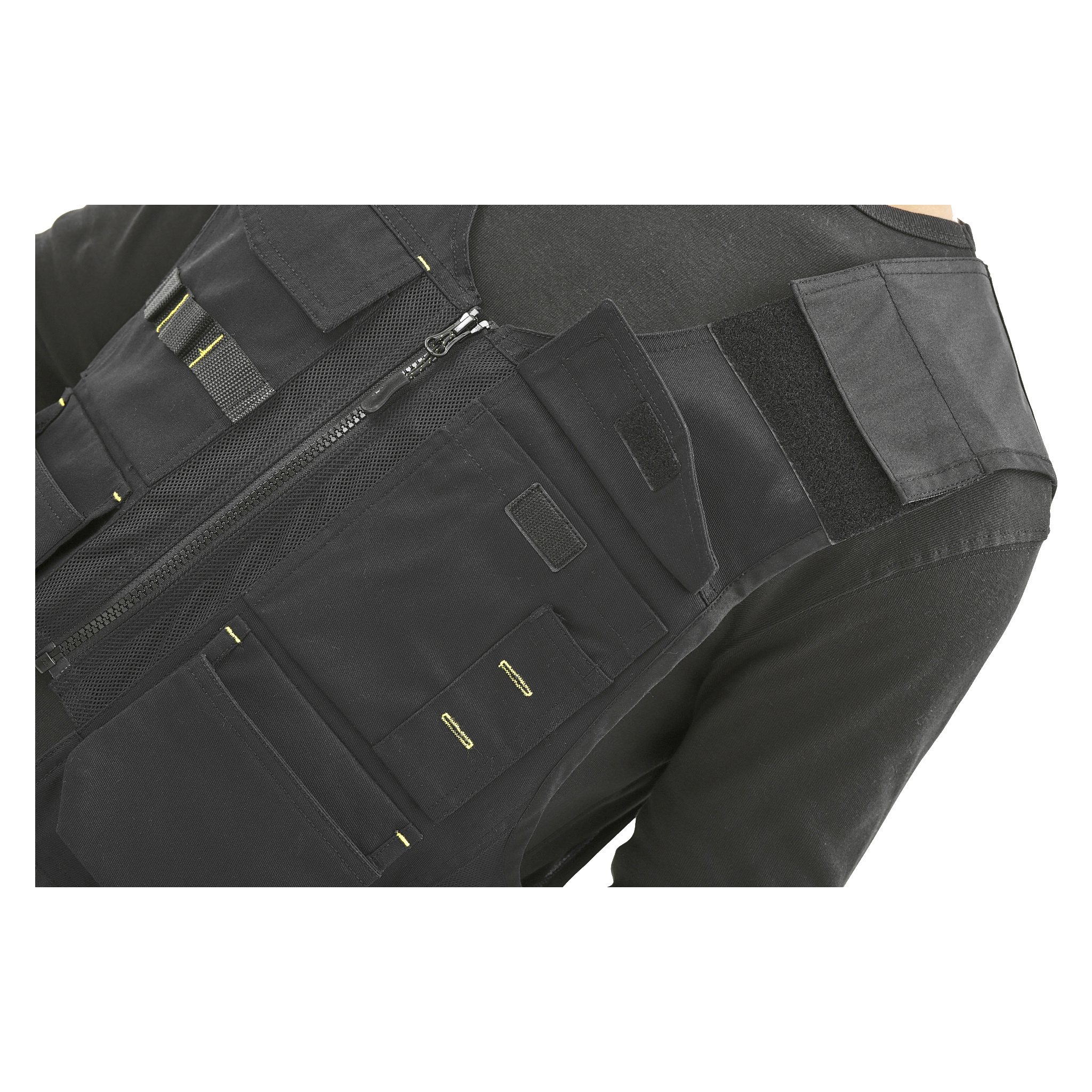 Snickers Workwear Service Weste, Größe XS, stahlgrau, 4373