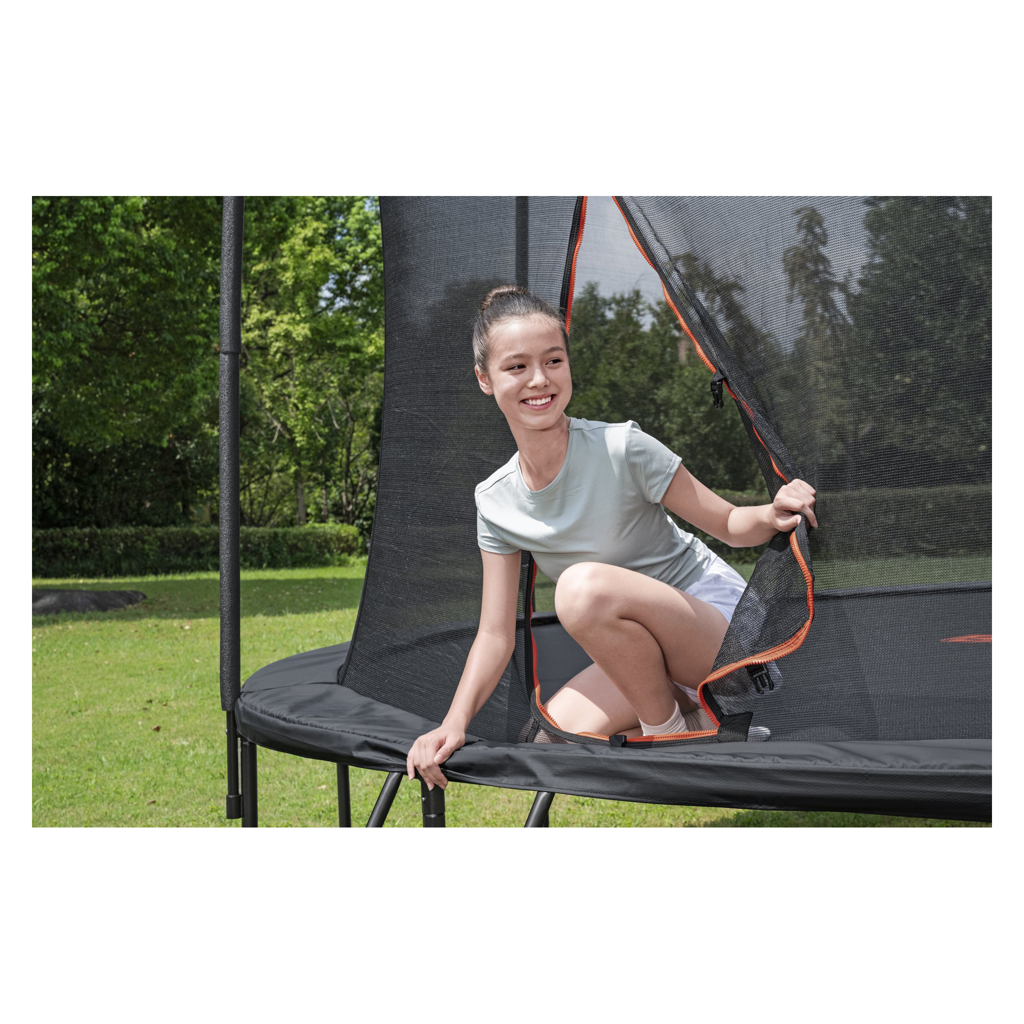 Trampoline med sikkerhetsnett Ø4,27 m | Bestway | Jula