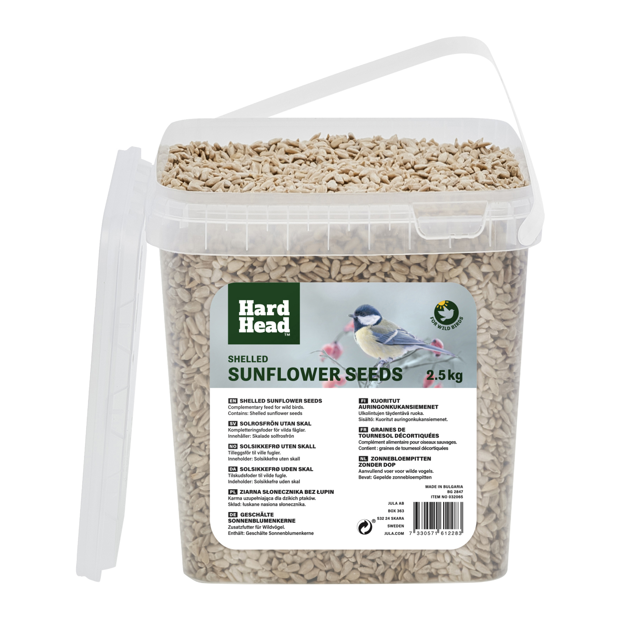 Solrosfrön 2,5 kg | Hard Head | Jula