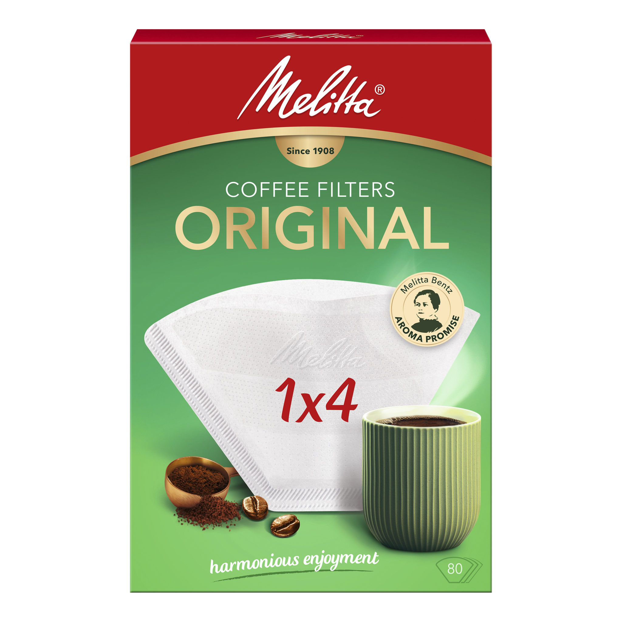 Kaffeefilter 80 Stk. 1x4 | Melitta | Jula