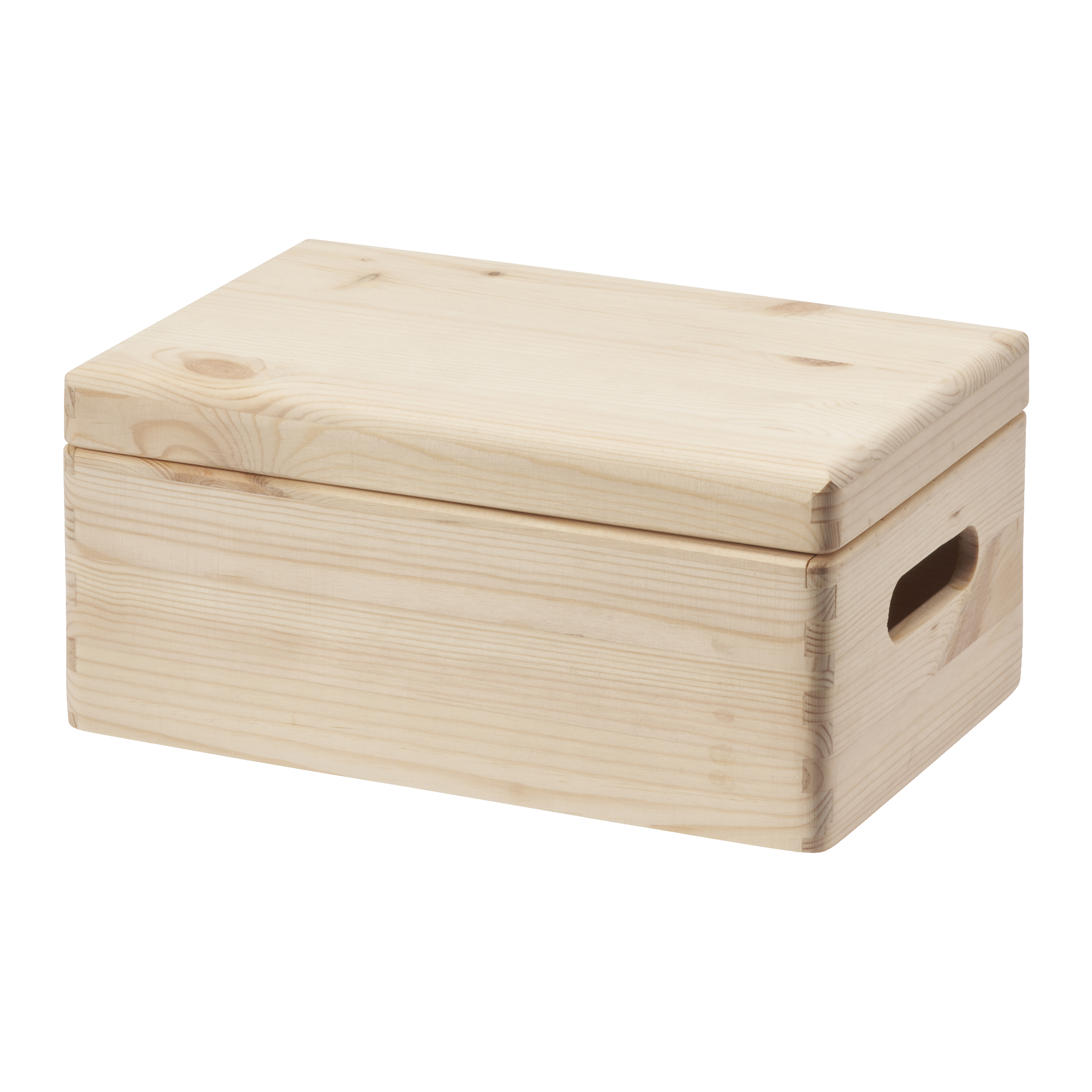 Trälåda med lock 30x20x13,5 cm