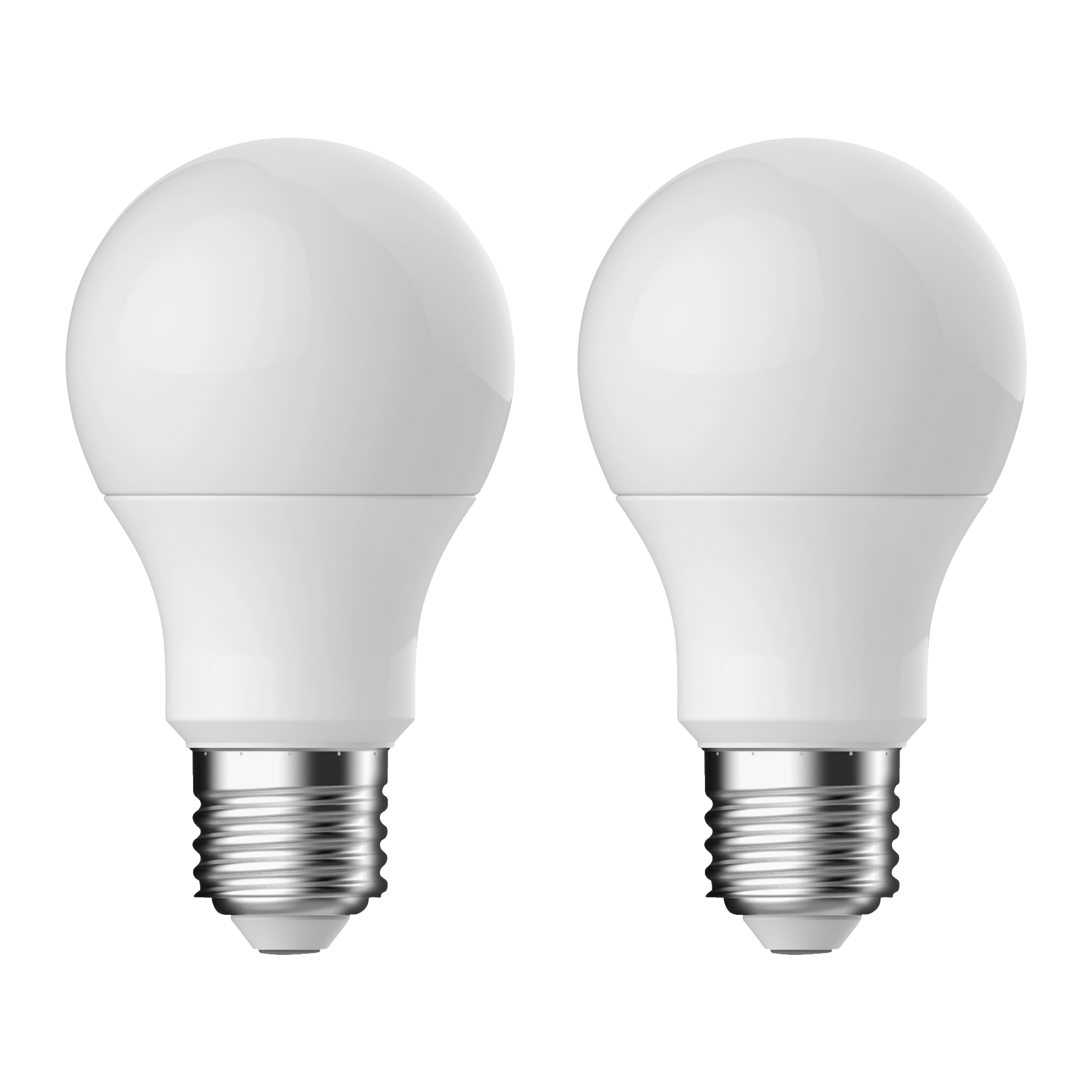 Normalpære LED 2-pk E27 8.6 W 806 lm