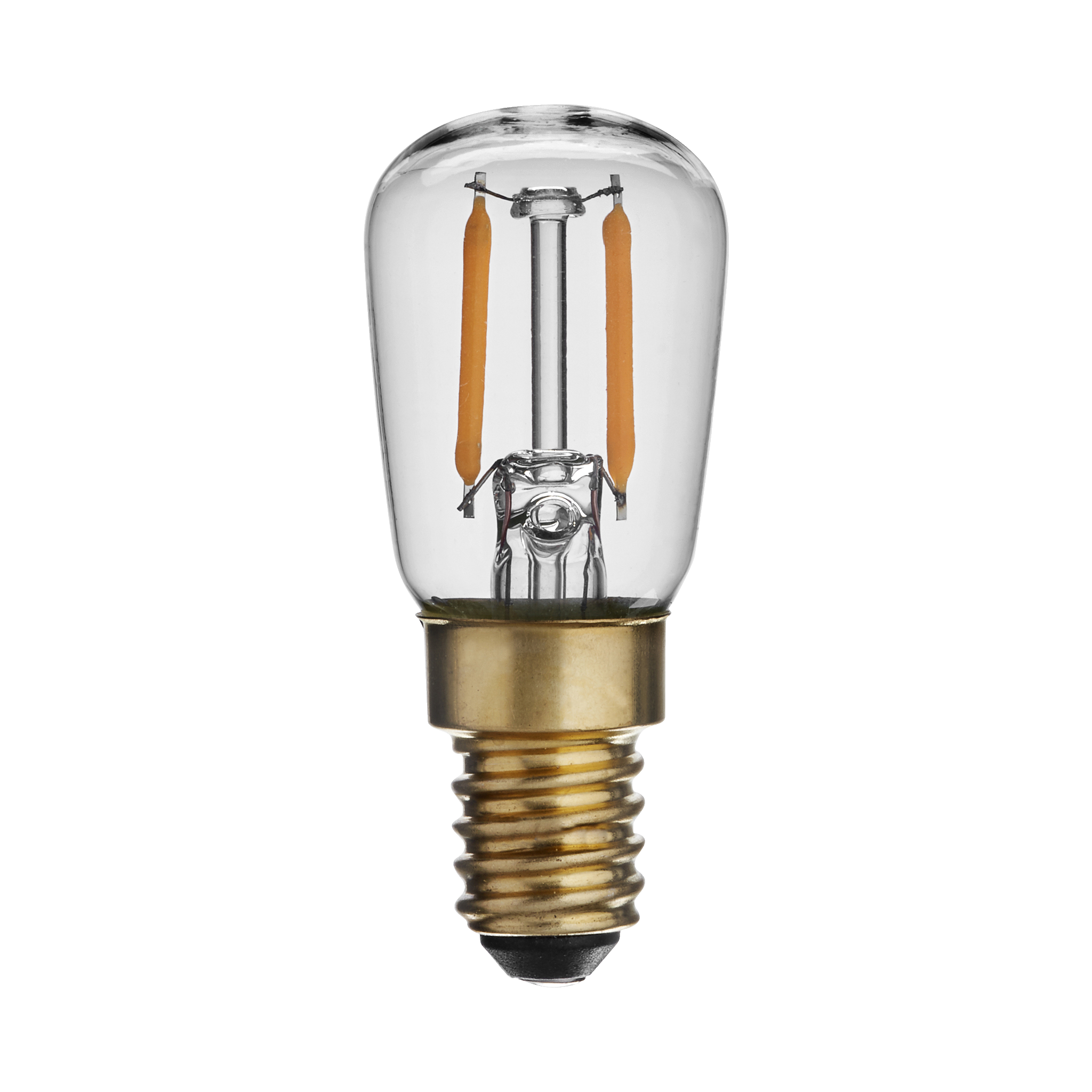 Pæreformet lyspære LED E14 2 W 170 lm