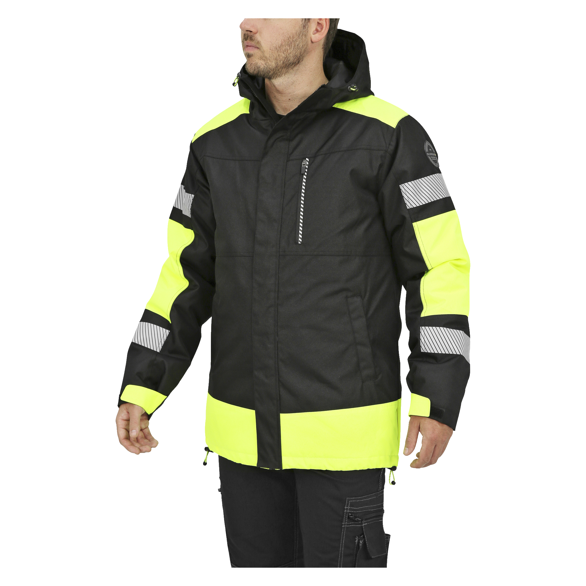 Parkas med reflekterande detaljer XXL