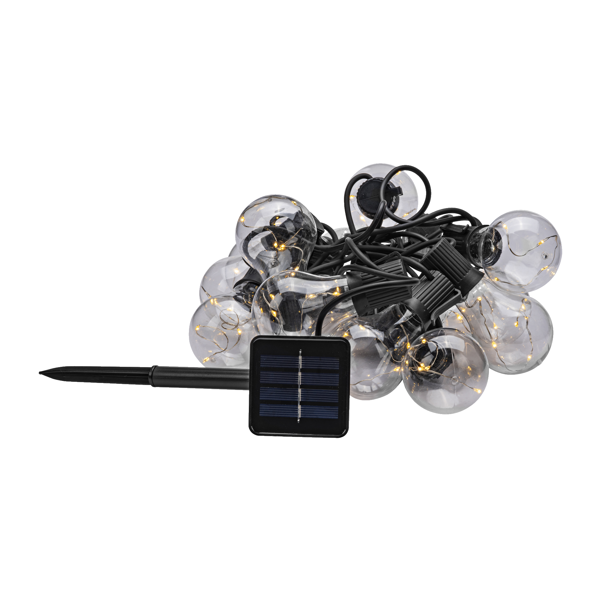 Solcellsdriven ljusslinga LED 2,8 m