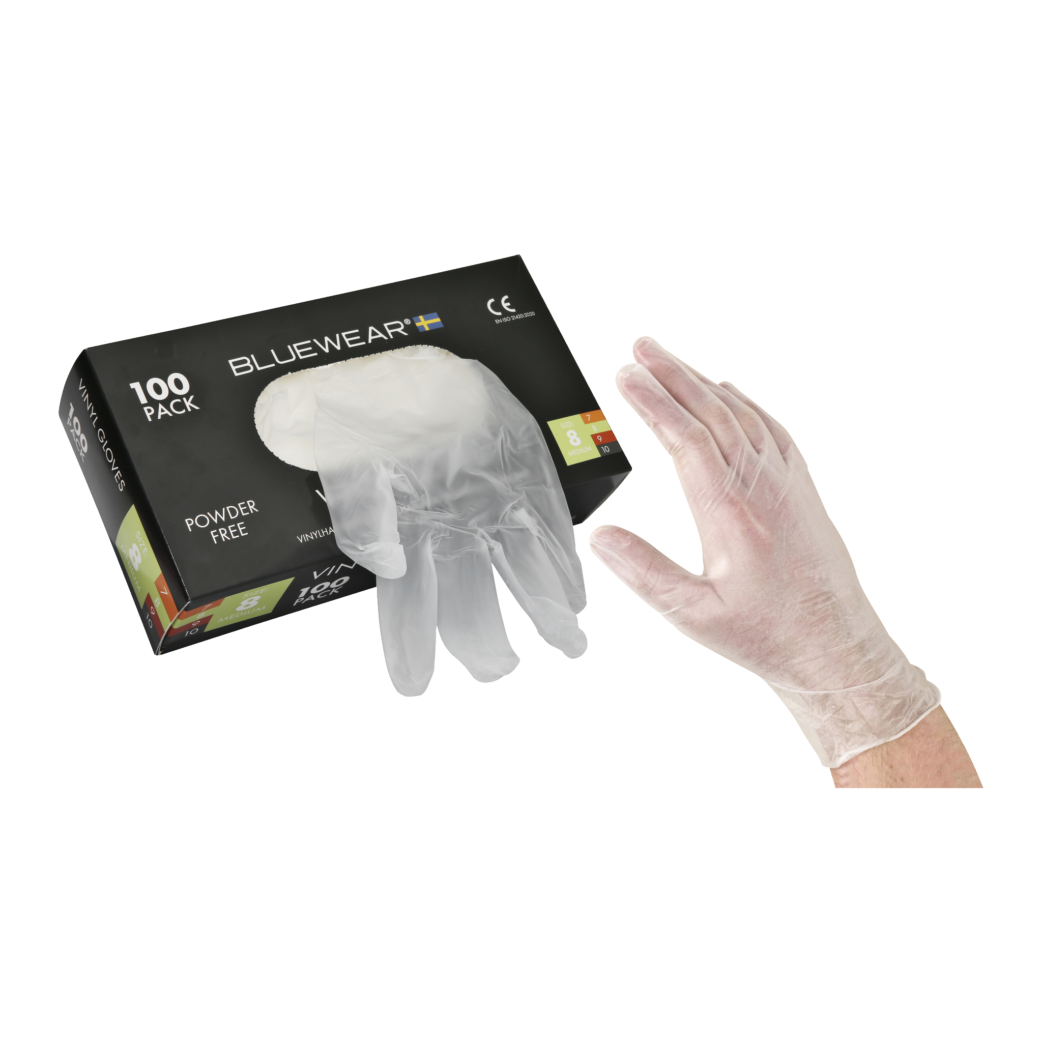 Vinylhandskar 100-pk 7