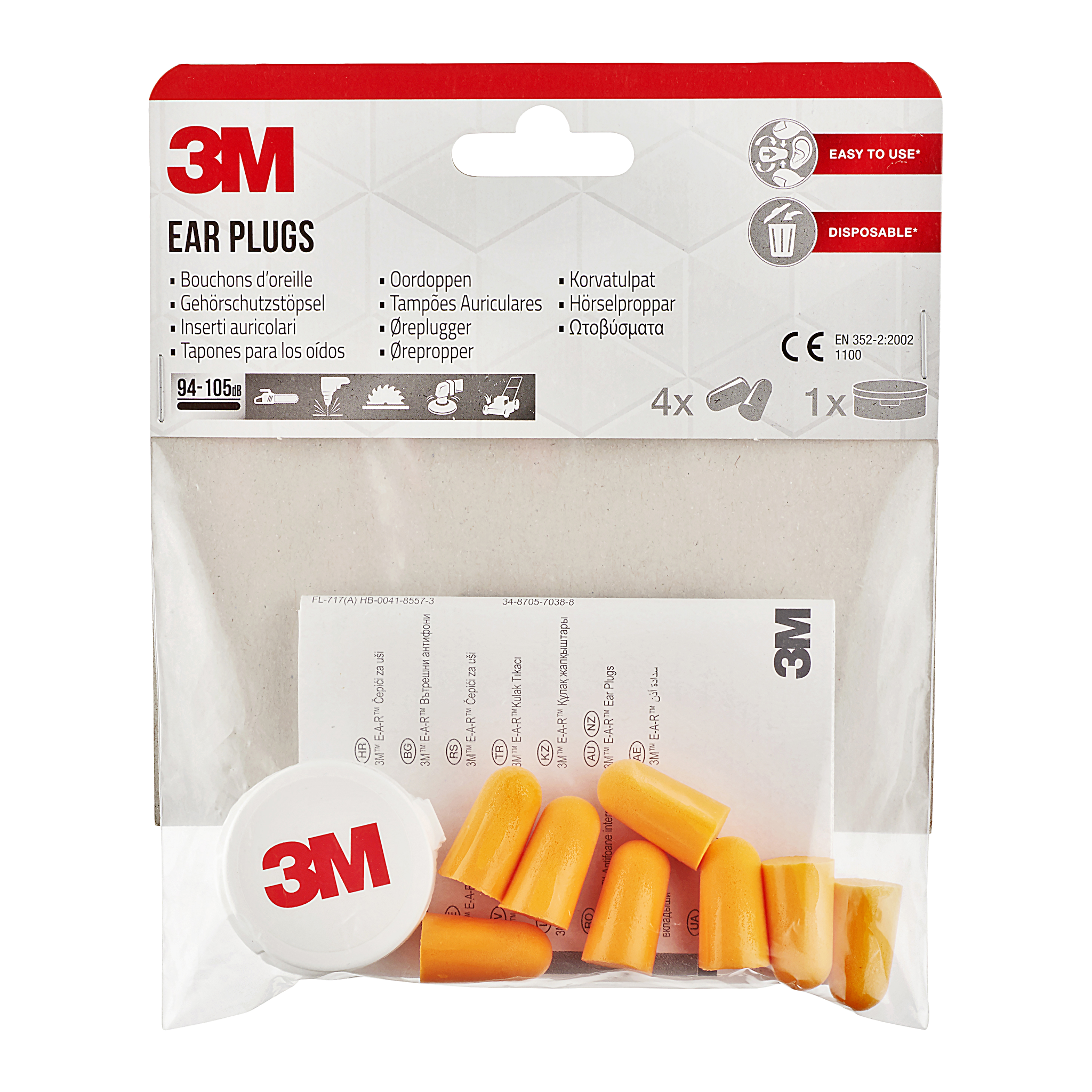 Öronproppar 4-pk