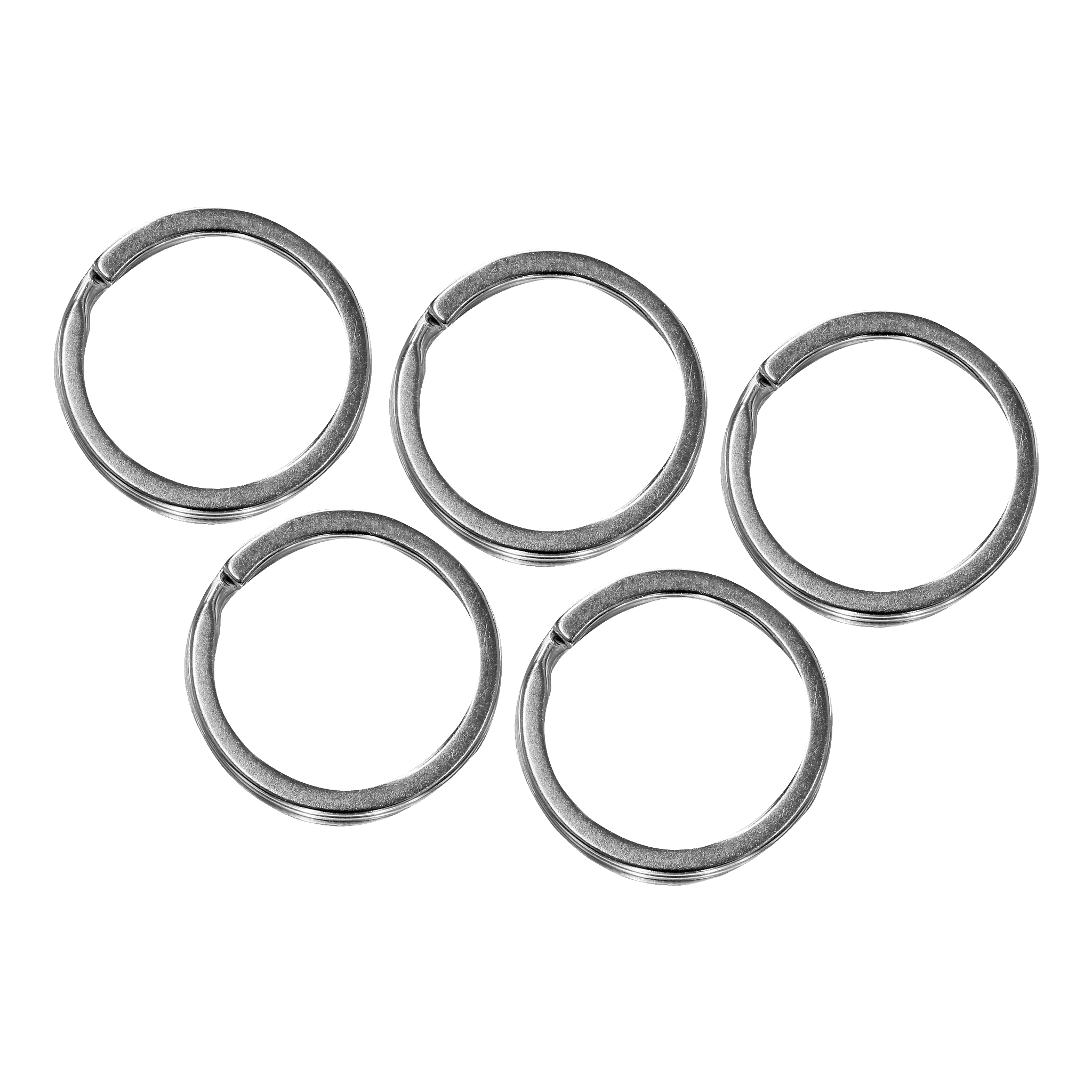 Nyckelringar 5-pk Ø25 mm