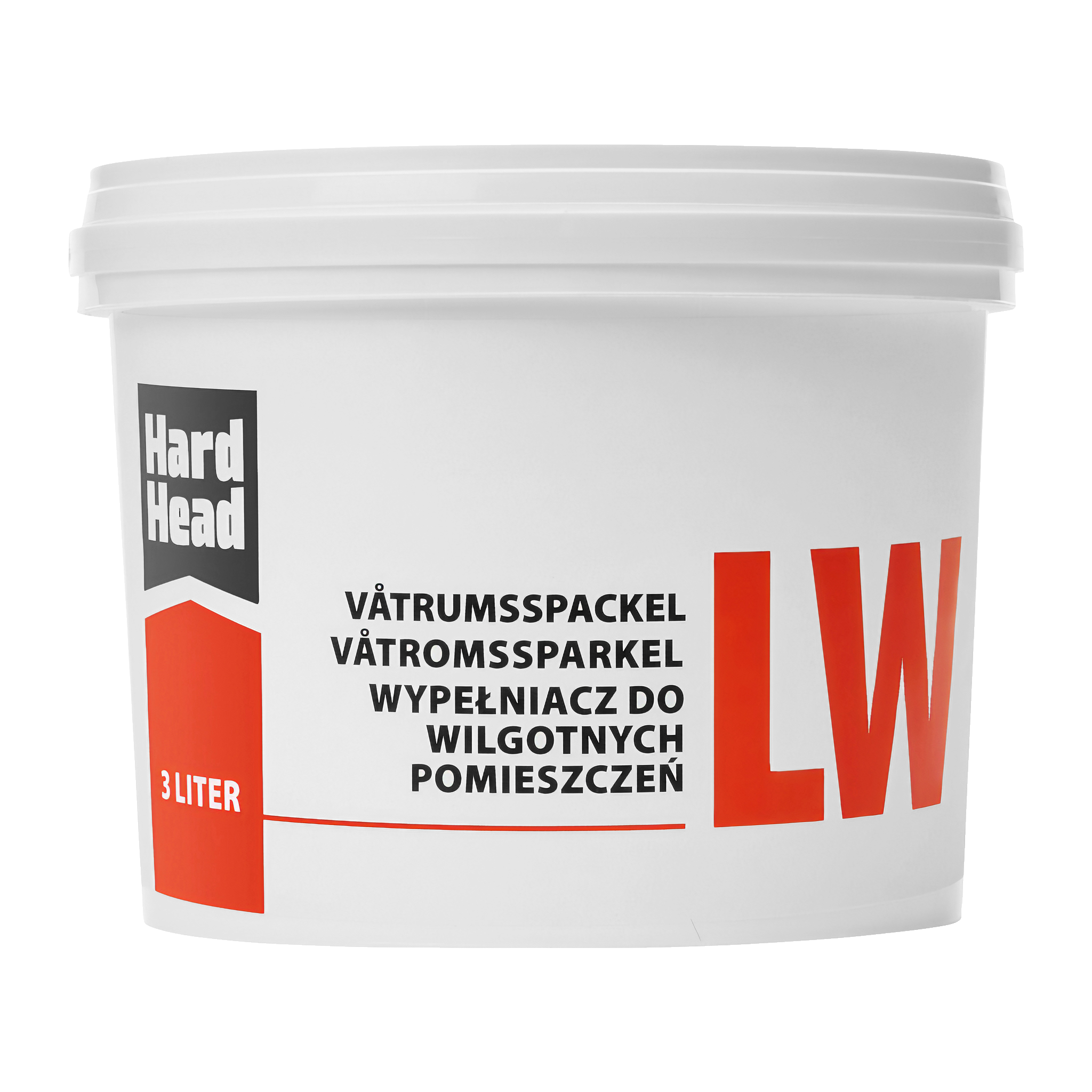 Våtrumsspackel 3 l