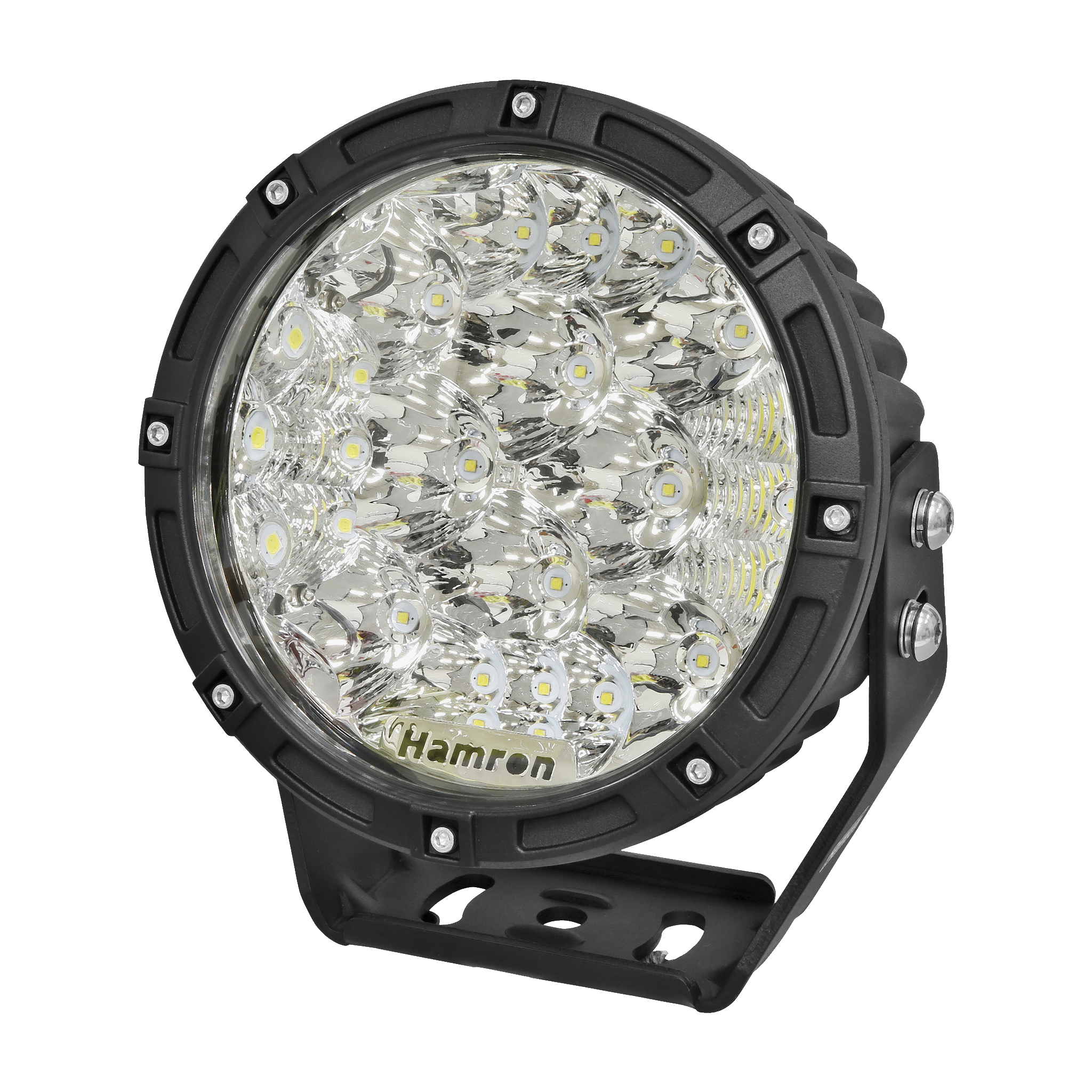 Extraljus LED 7" 100 W 9000 lm