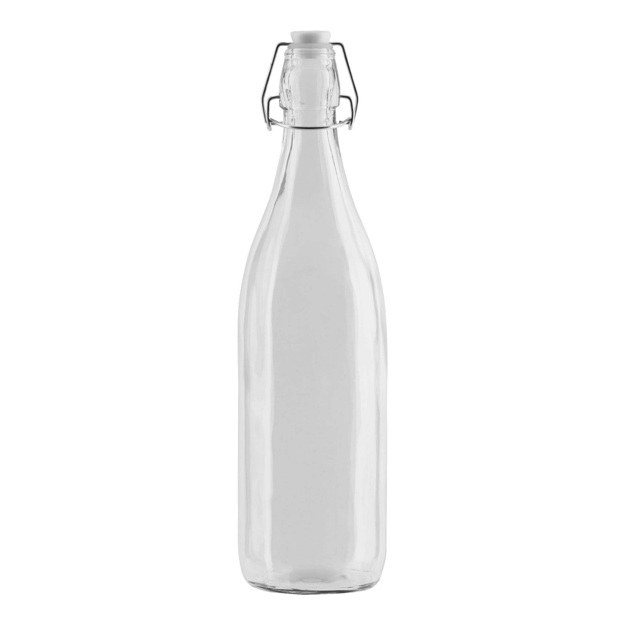 Glasflaska med snäpplock 1 l
