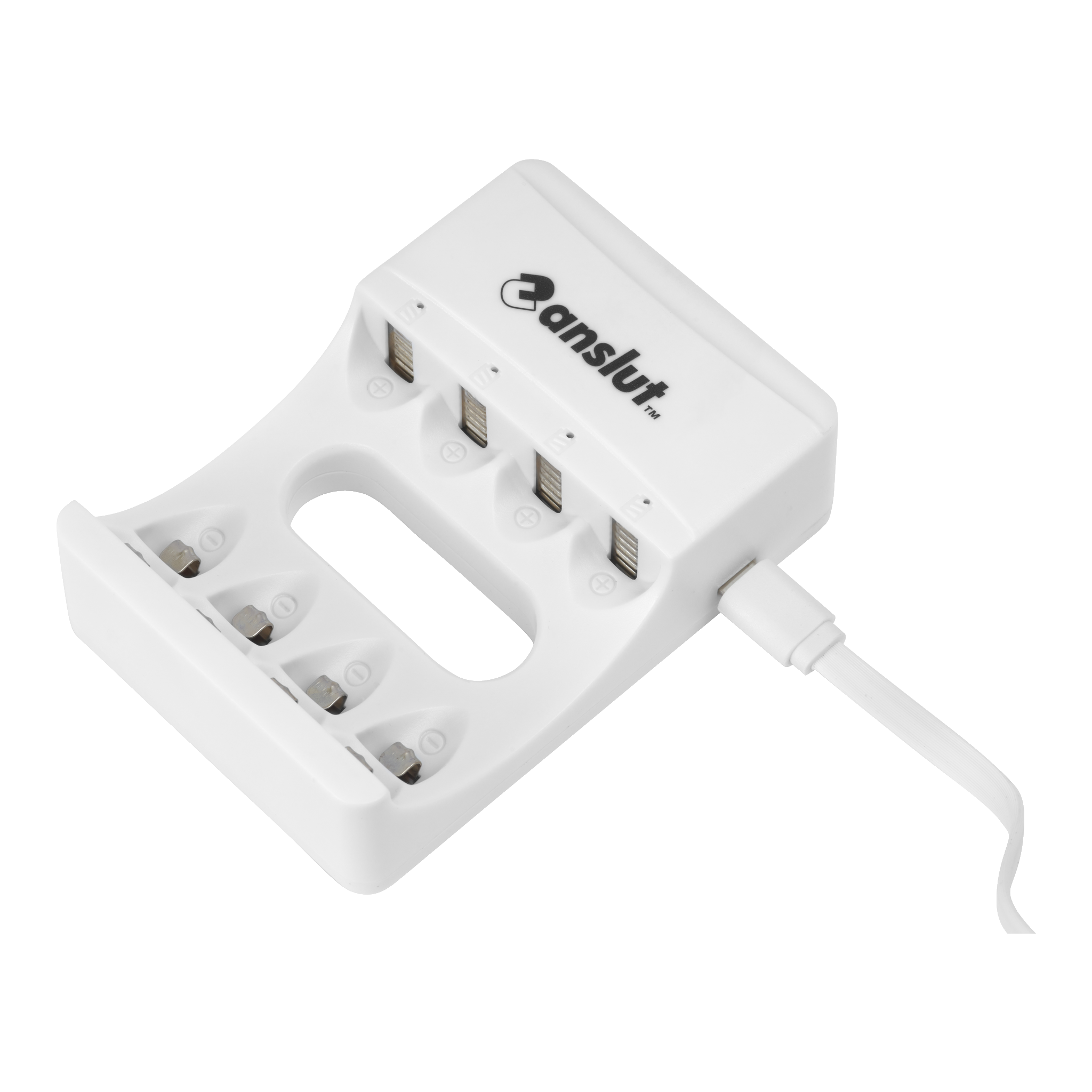 USB-lader for oppladbare batterier 300 mA 1,2 V