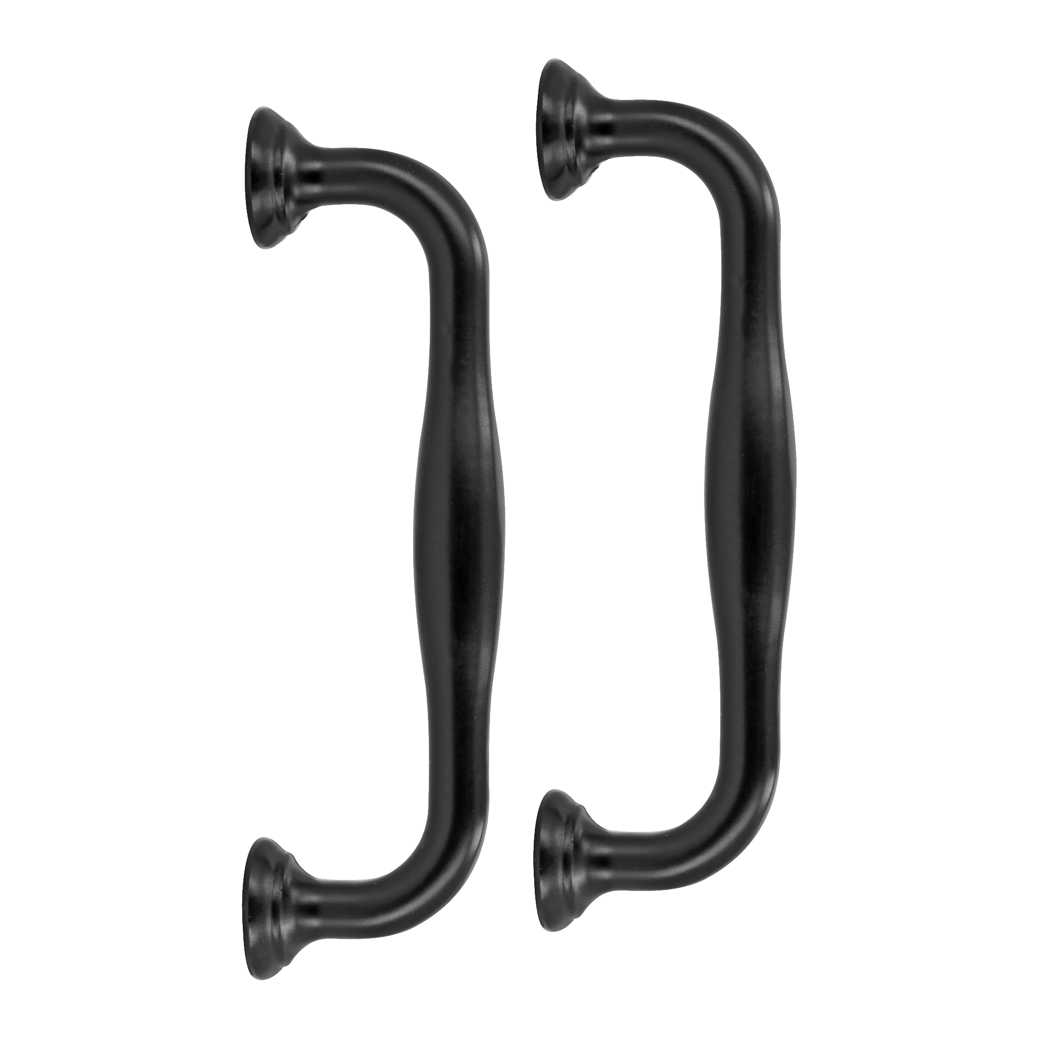 Skaphåndtak, svart 2-pk 96 mm