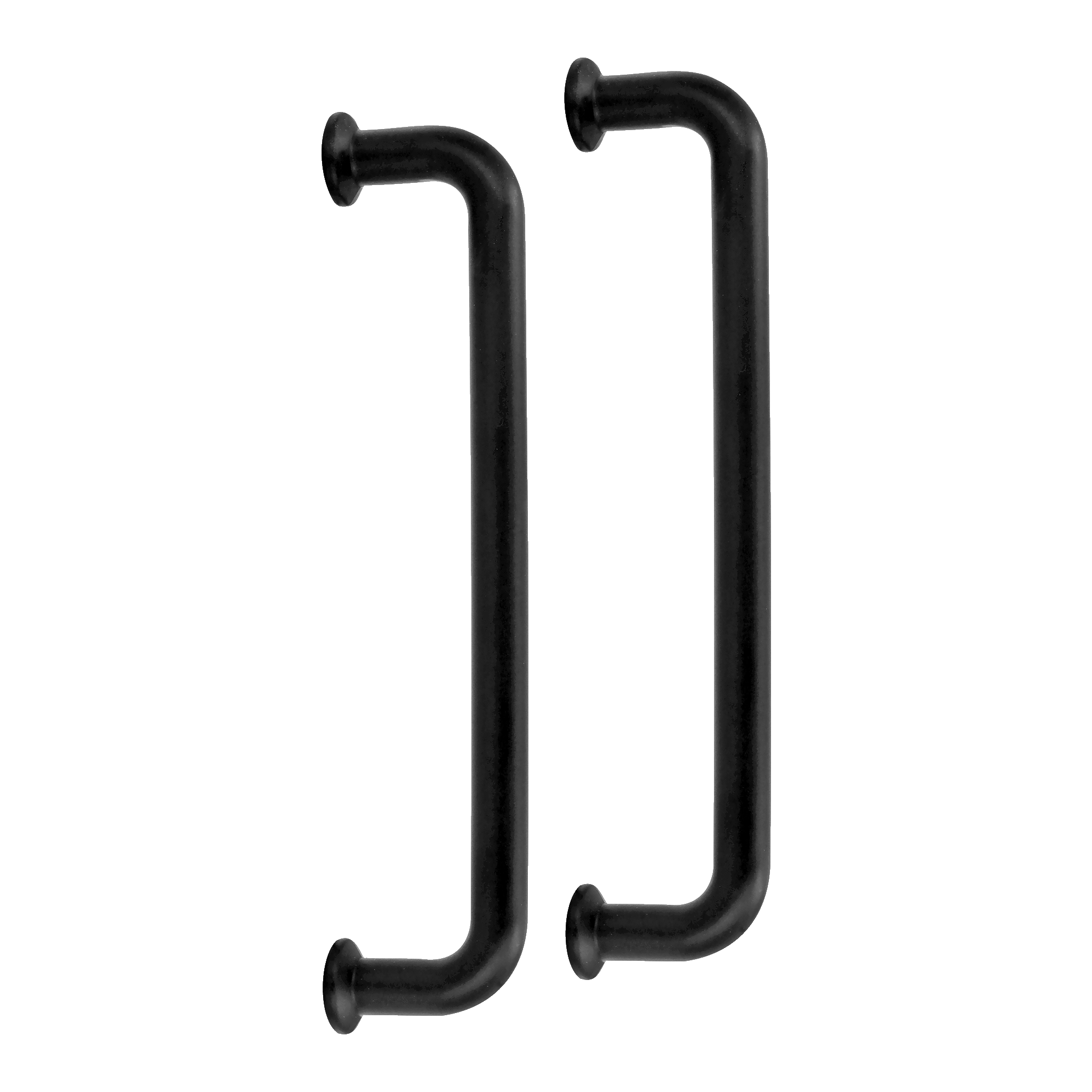 Skaphåndtak, svart 2-pk 128 mm