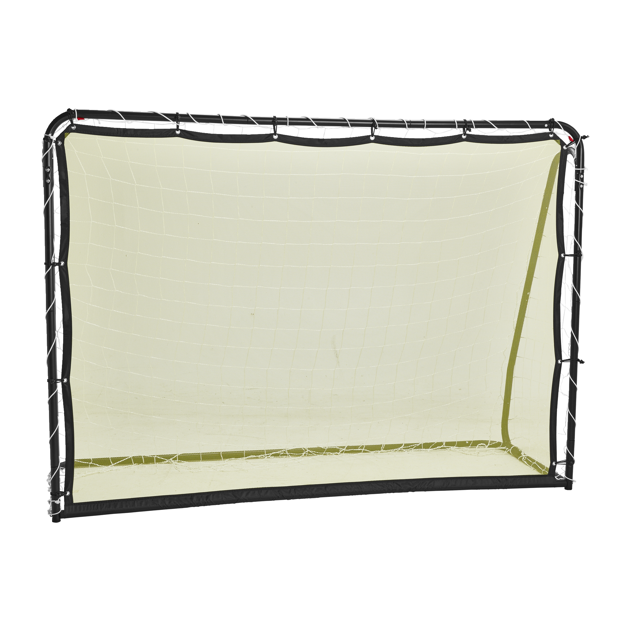 Fotbollsmål med rebounder 213x152x75 cm