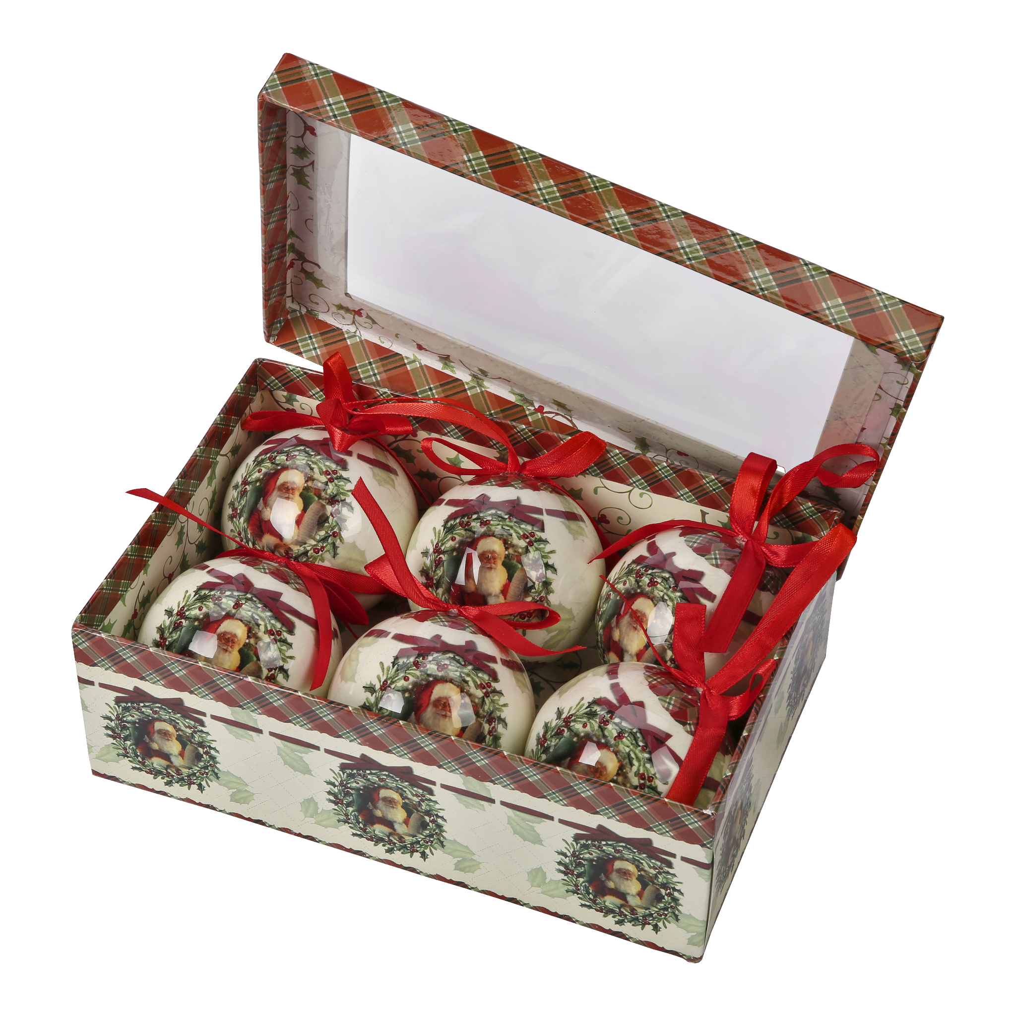 Julgranskulor 6-pk Ø7,5 cm