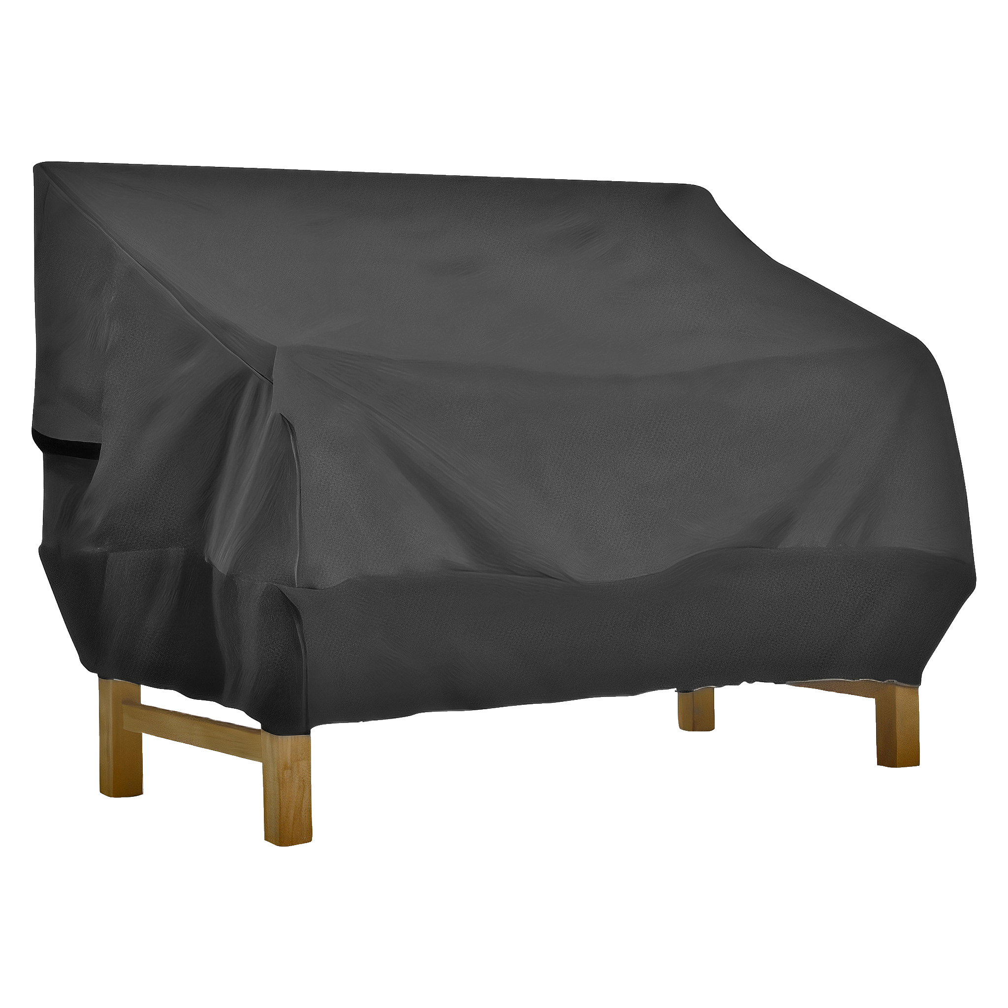 Beskyttelsestrekk til hagebenk 135x66x89 cm 86 g/m2