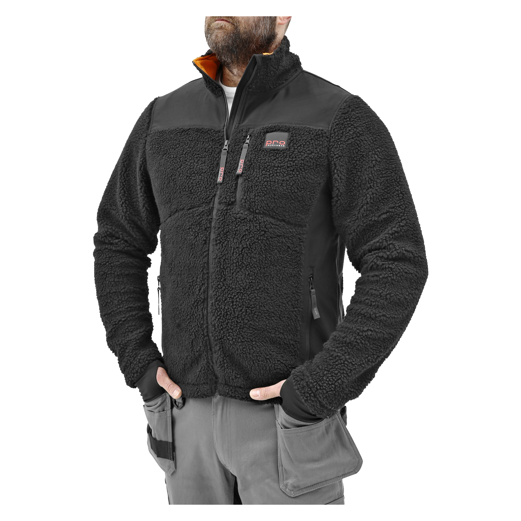 Fiberpälsjacka herr XXXL