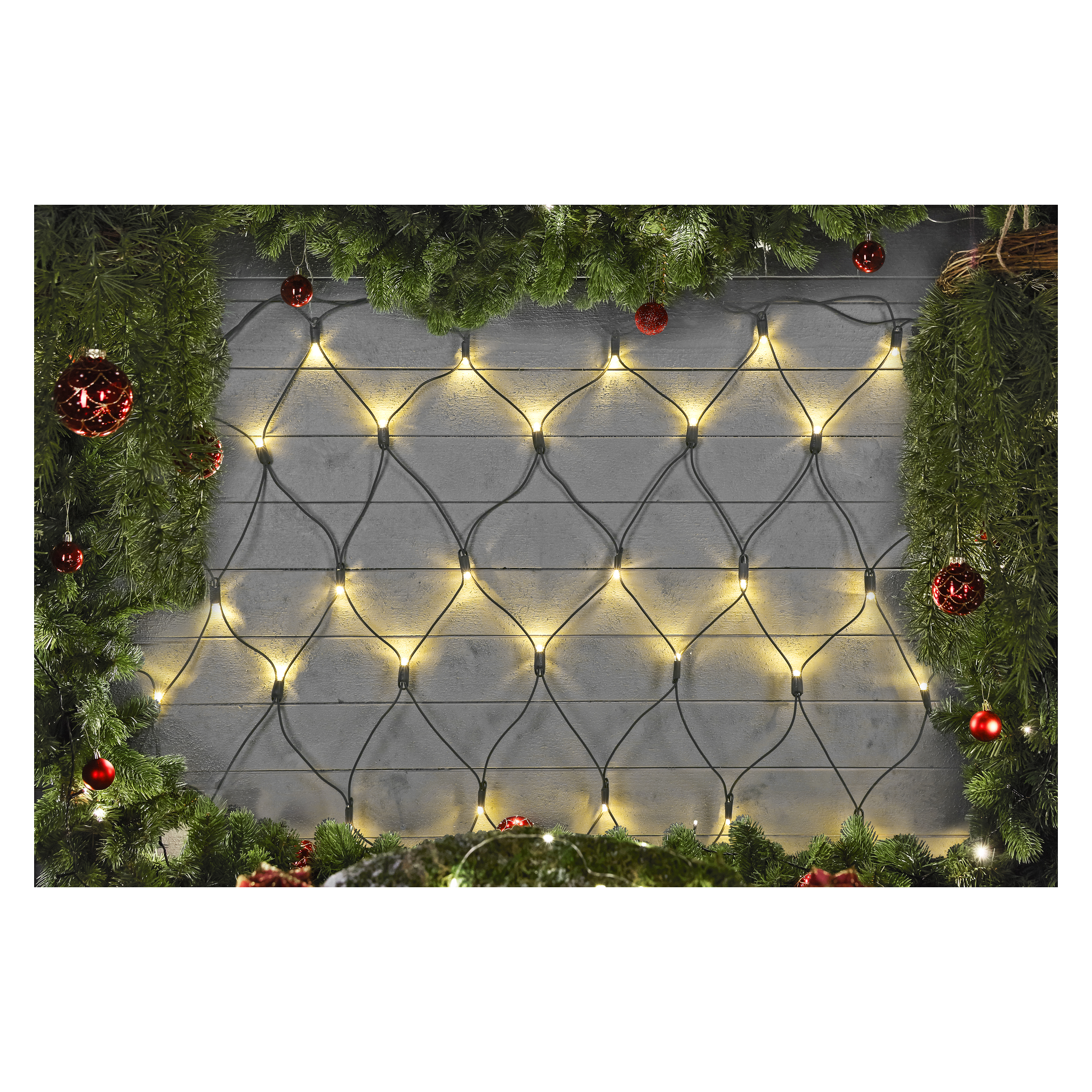 Ljusnät LED 230 V 170x200 cm IP44