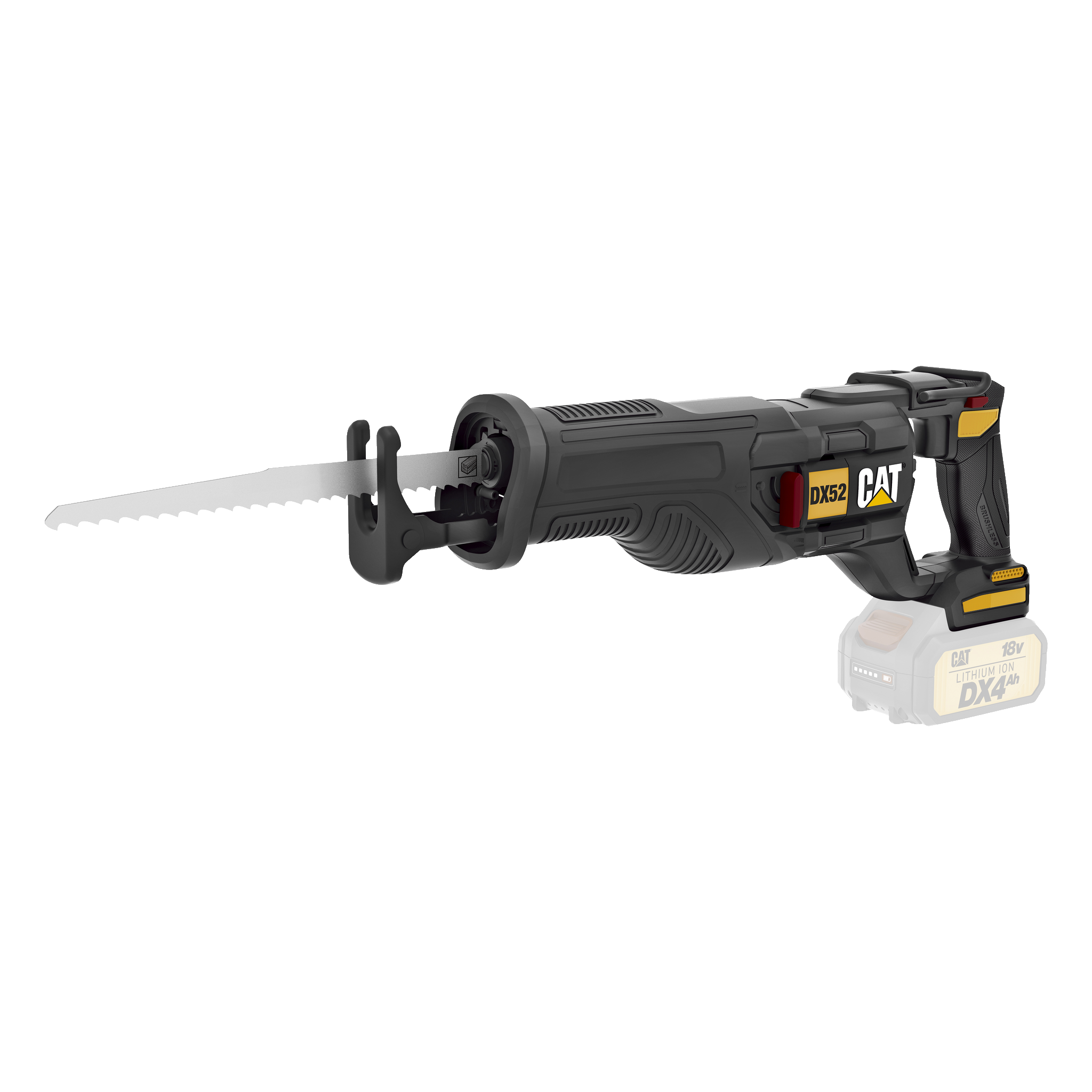 Batteridriven borstlös tigersåg 18 V