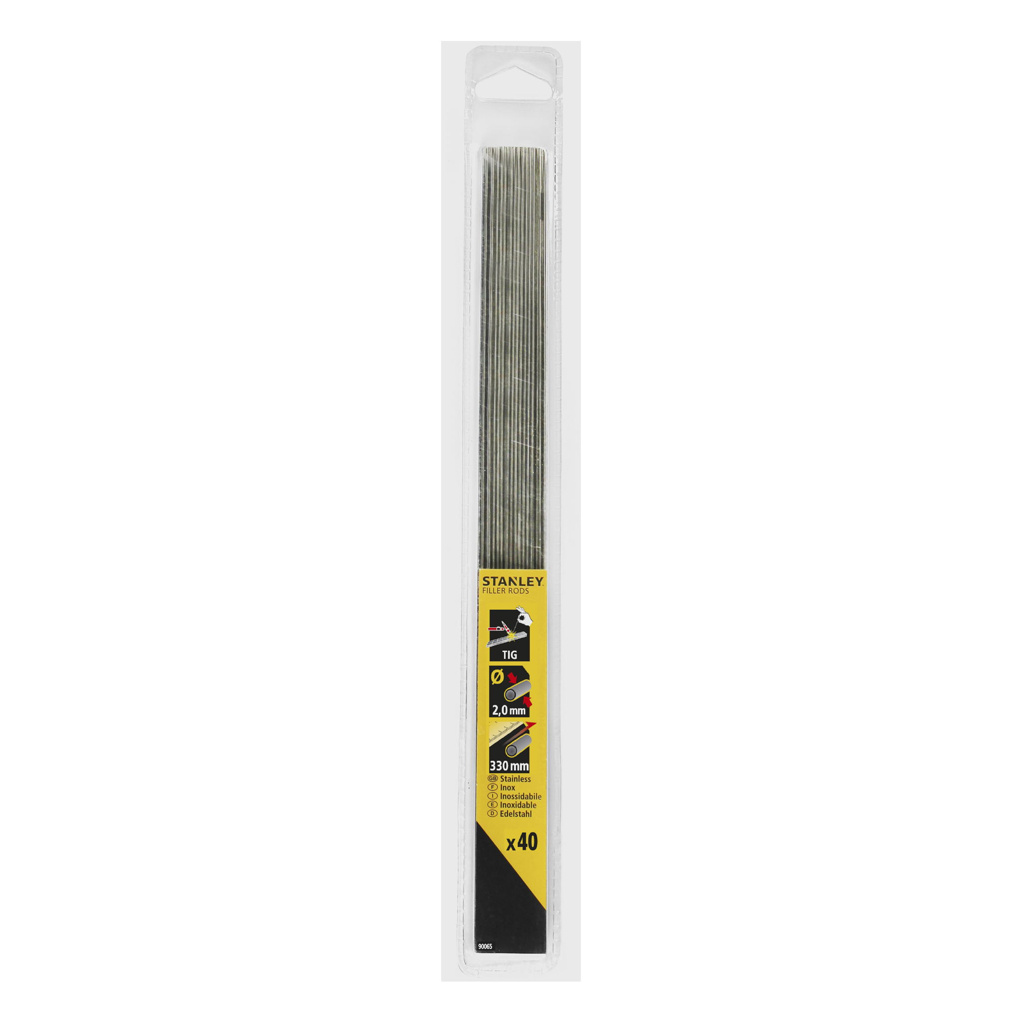 TIG-stavar 40-pk 2,0 mm