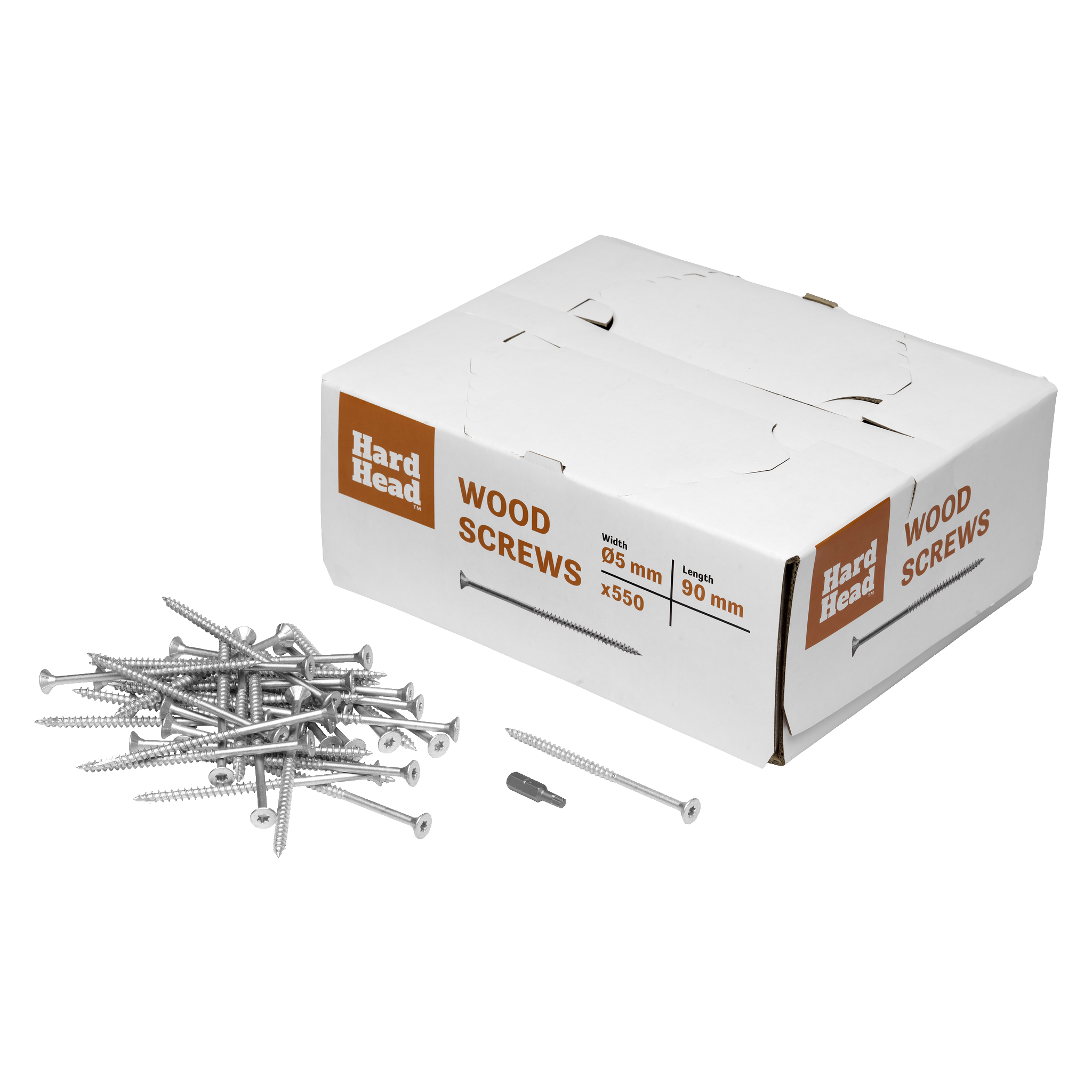 Träskruv 550-pk 5x90 mm