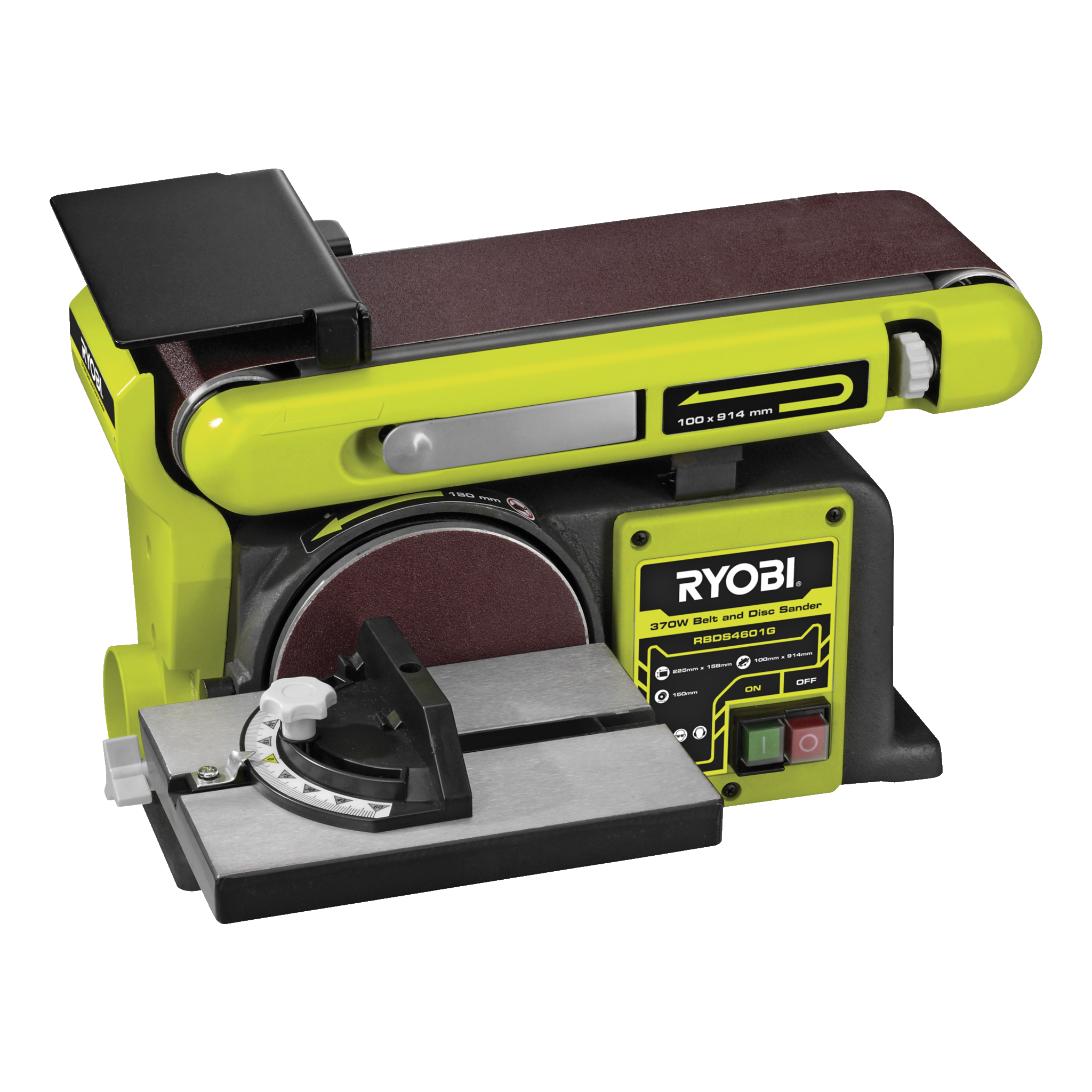 Band-/skivslip 230 V 370 W
