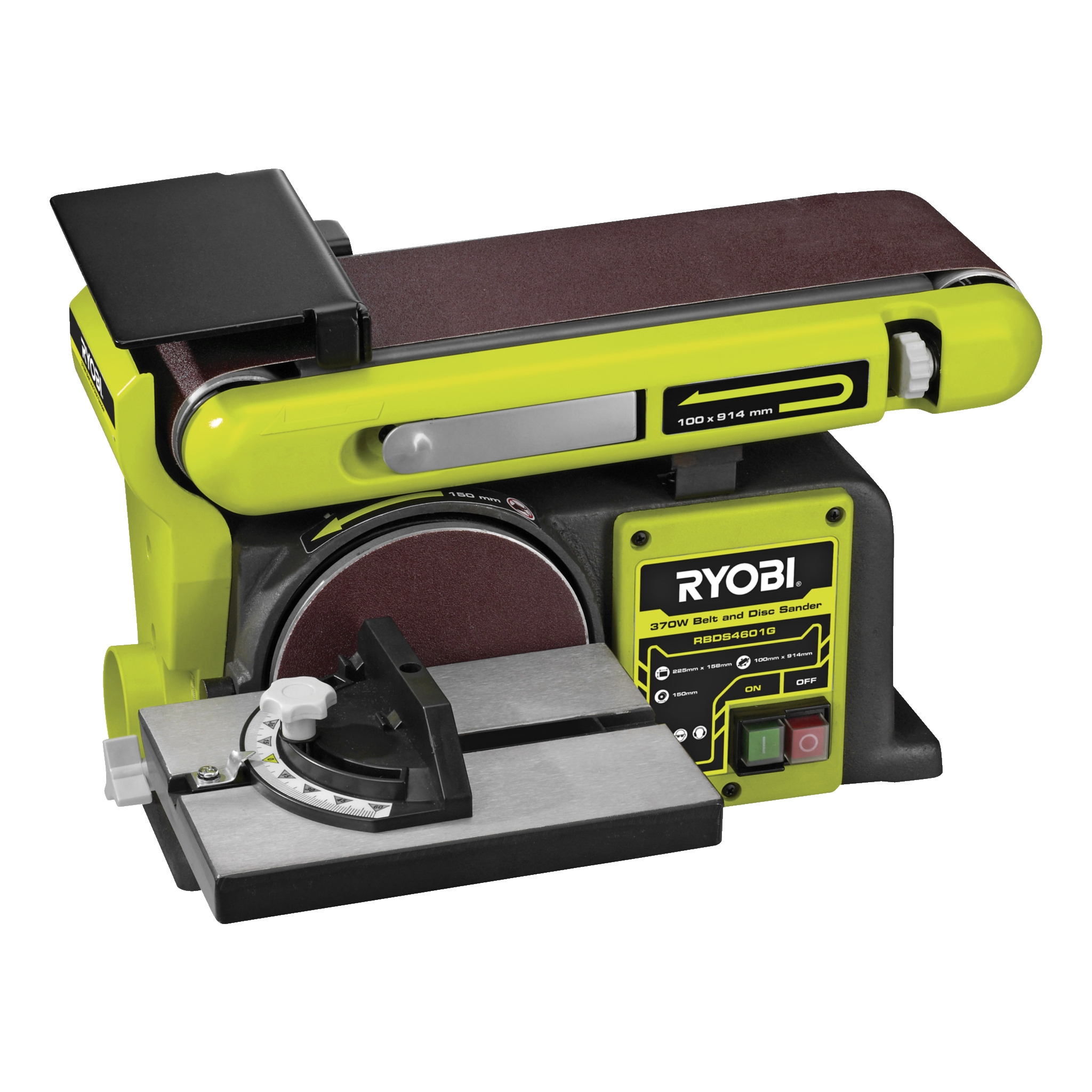 Band-/skivslip 230 V 370 W