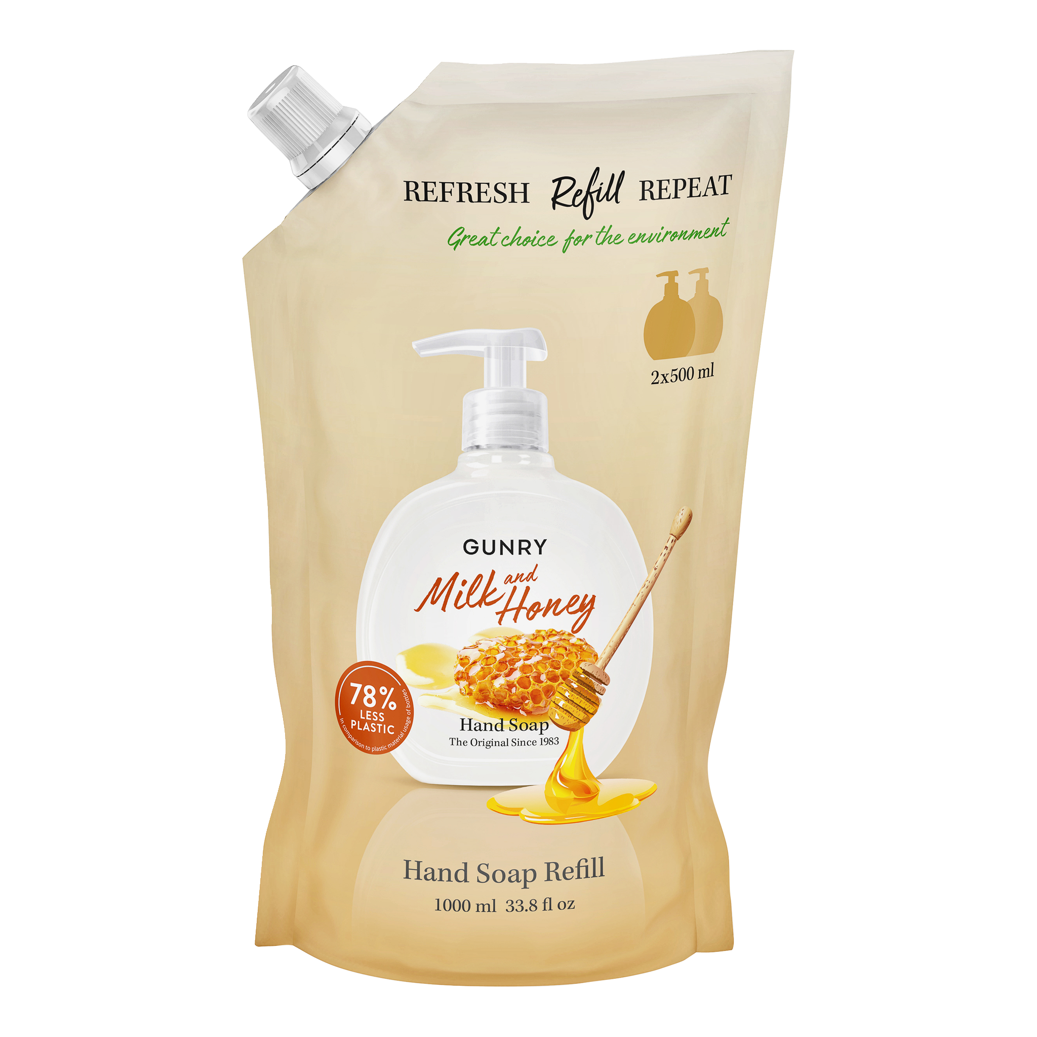 Håndsåpe refill 1000 ml