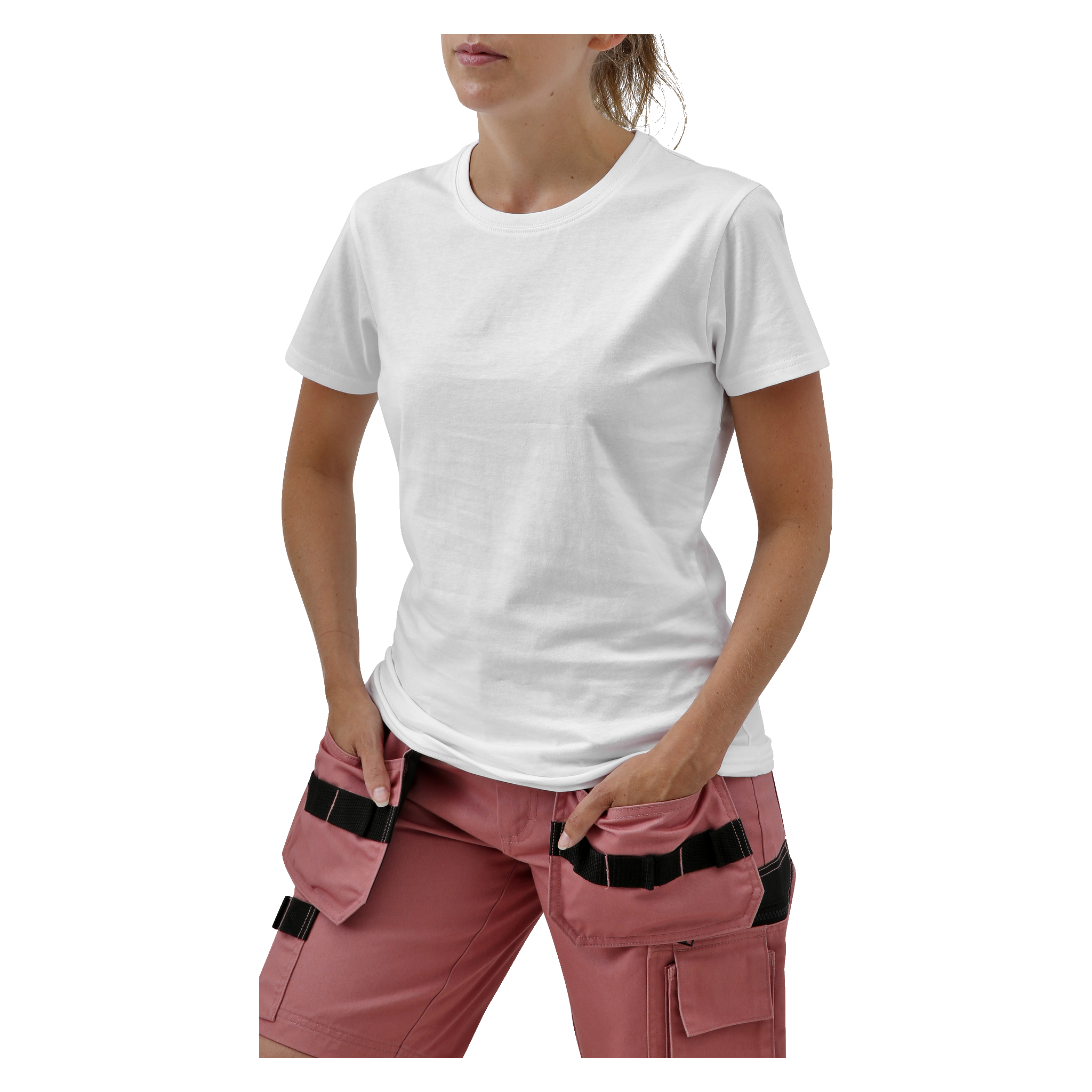 T-shirt dam 2-pk L