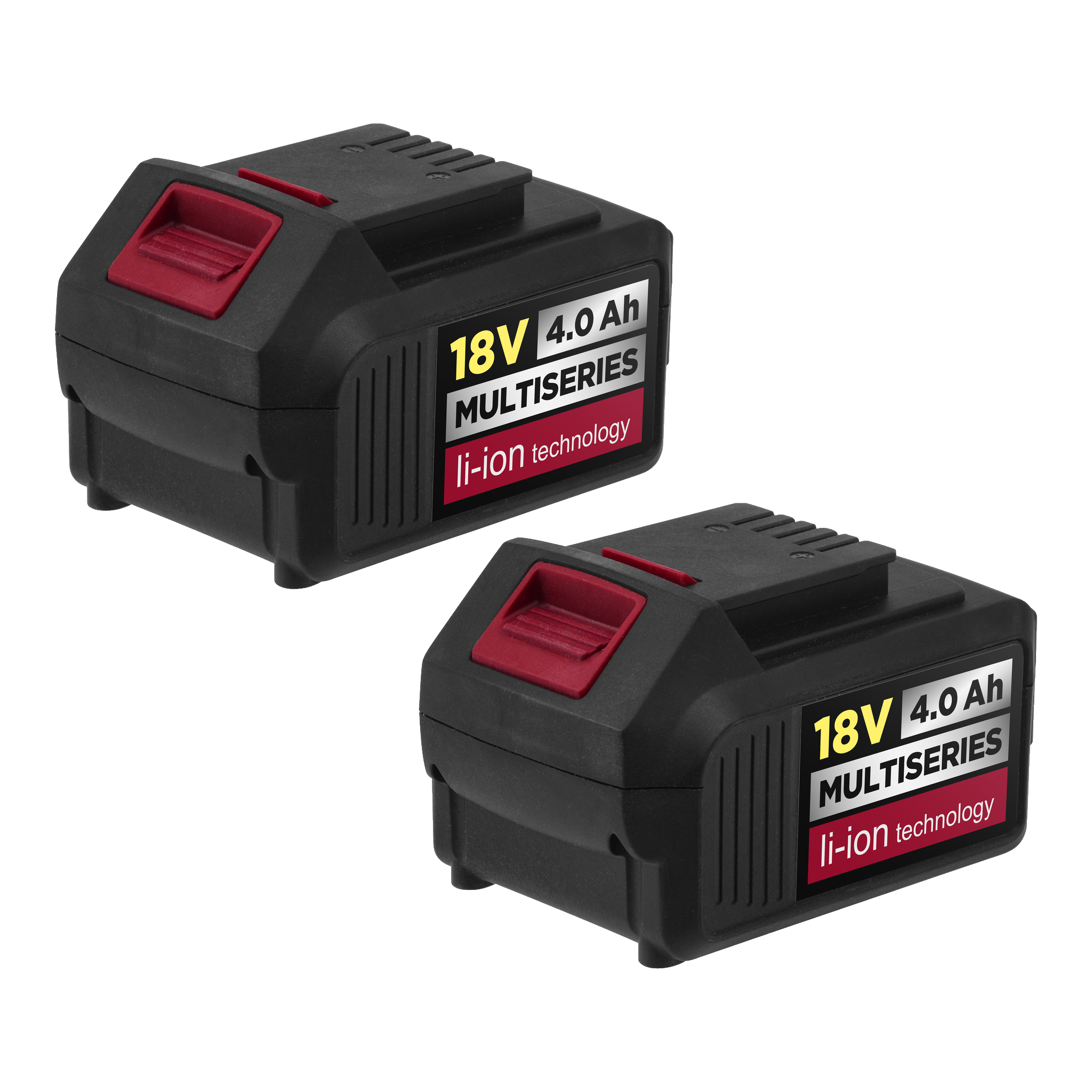 Batterier 2-pk 18 V 4,0 Ah