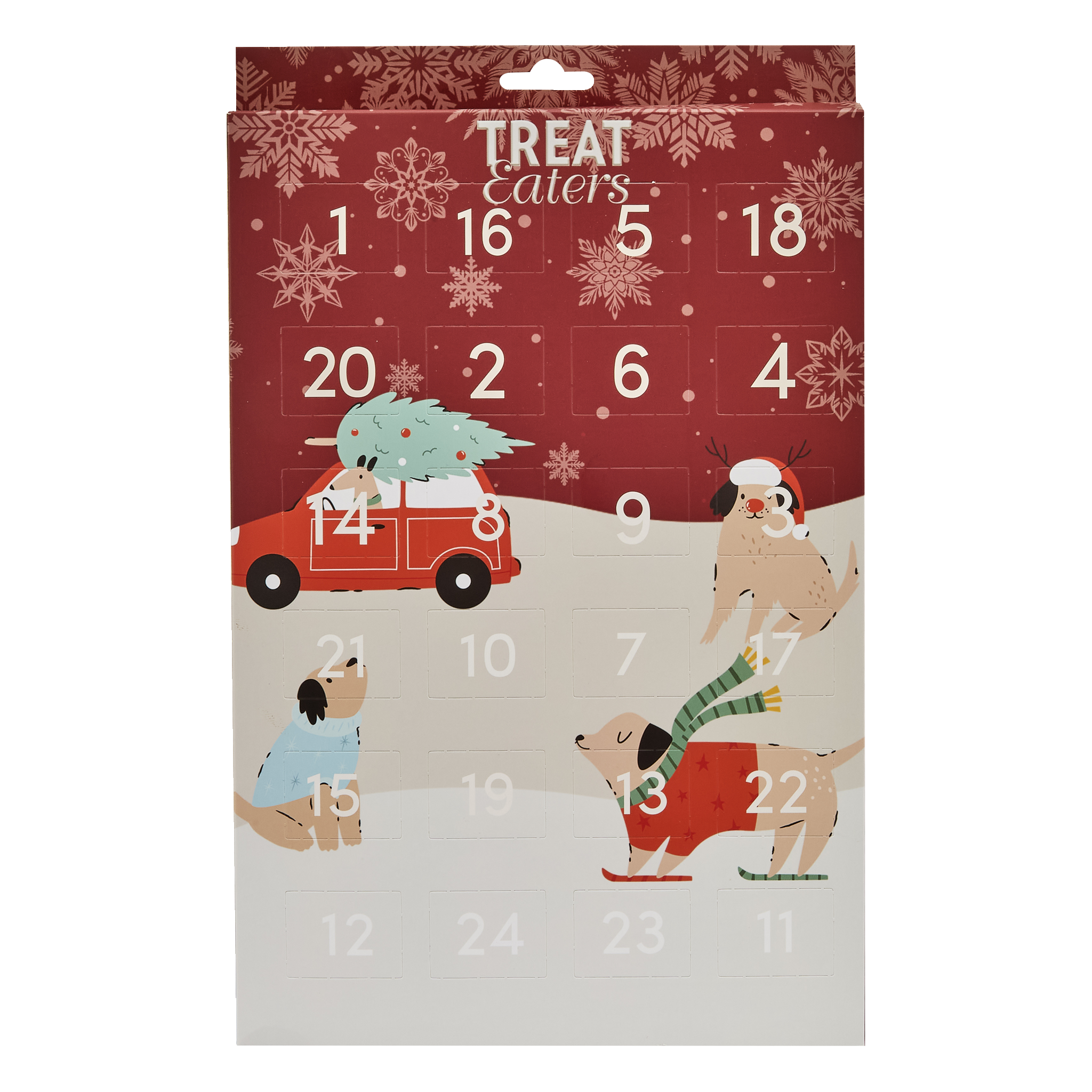 Julkalender för hund