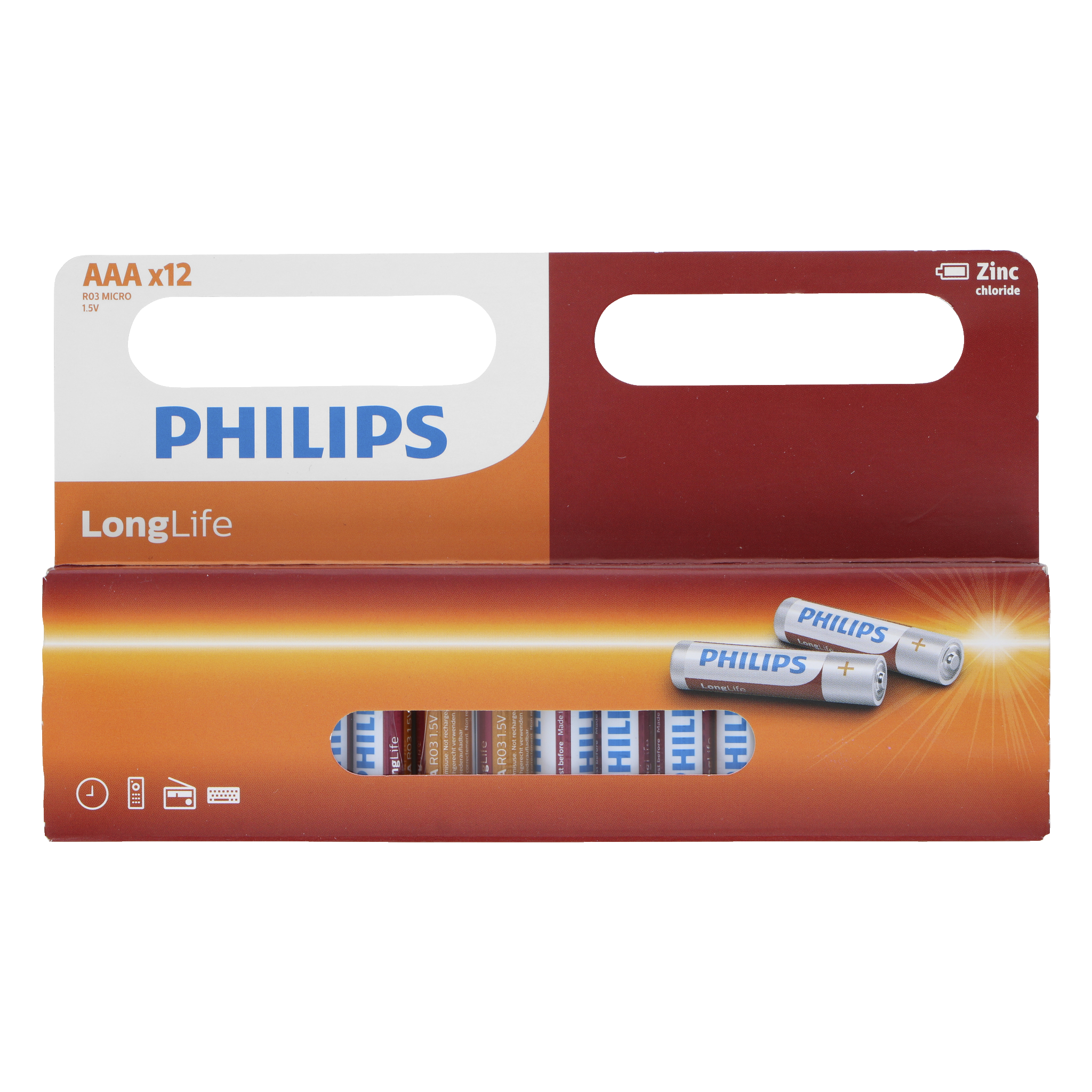 Batterier 12-pk AAA