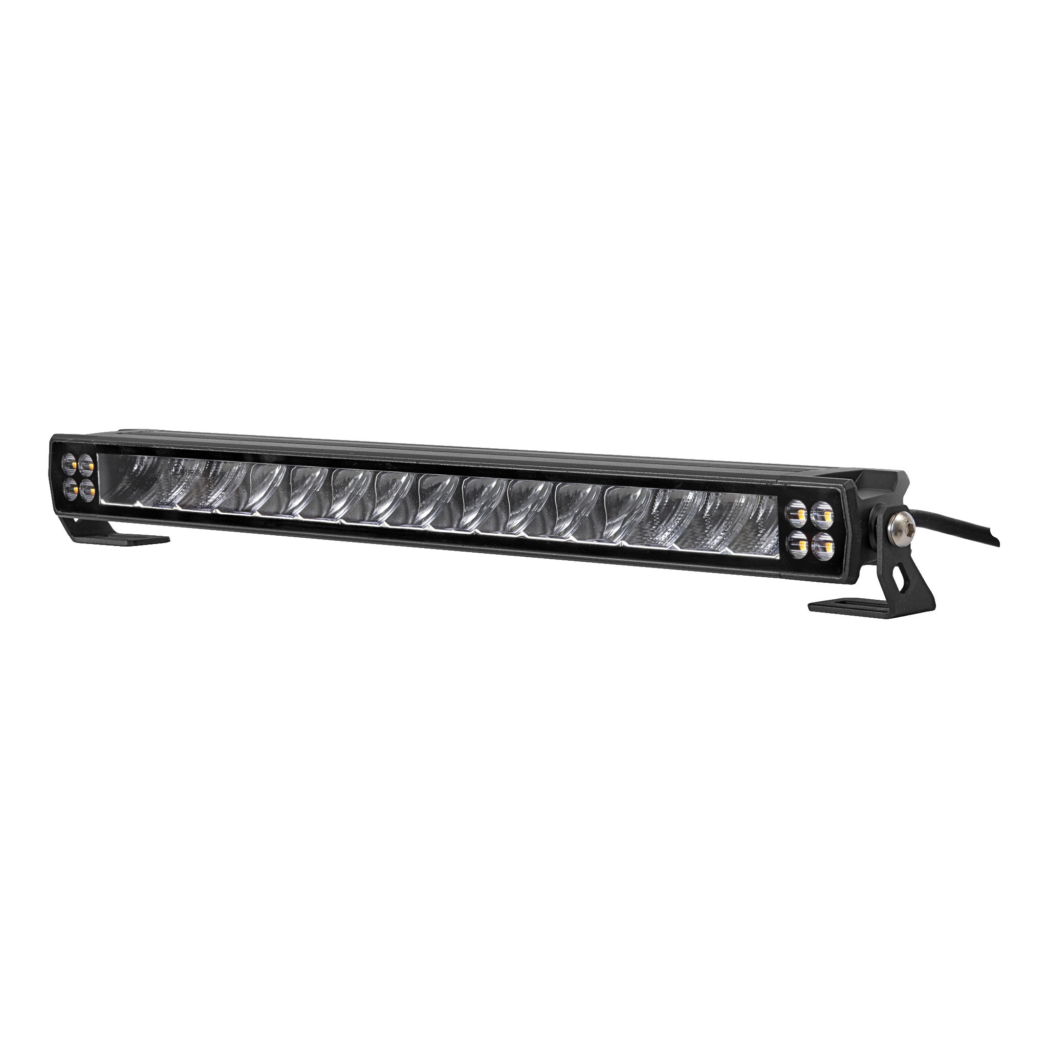Lysrampe med varsellys LED 20" 120 W 11000 lm