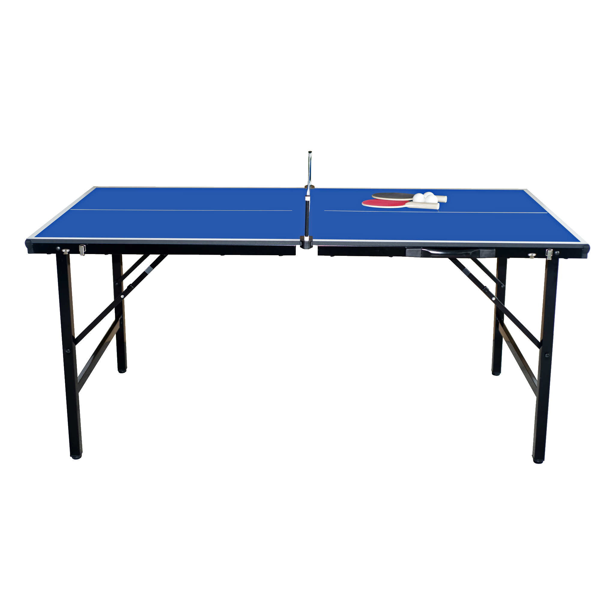 Bordtennisbord + racketar 150x75x69 cm