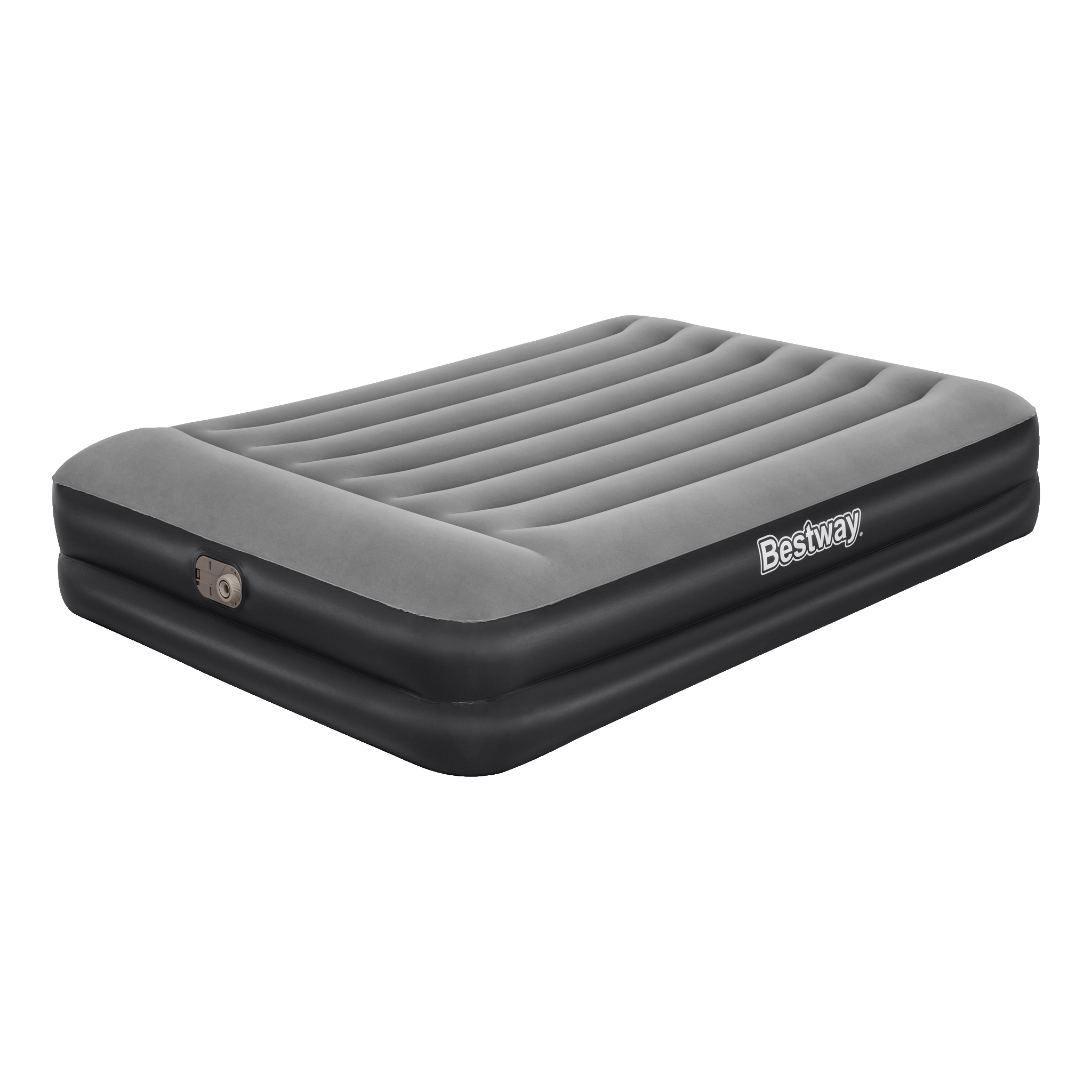 Dobbel luftmadrass med pumpe 203x152x46 cm 230 V