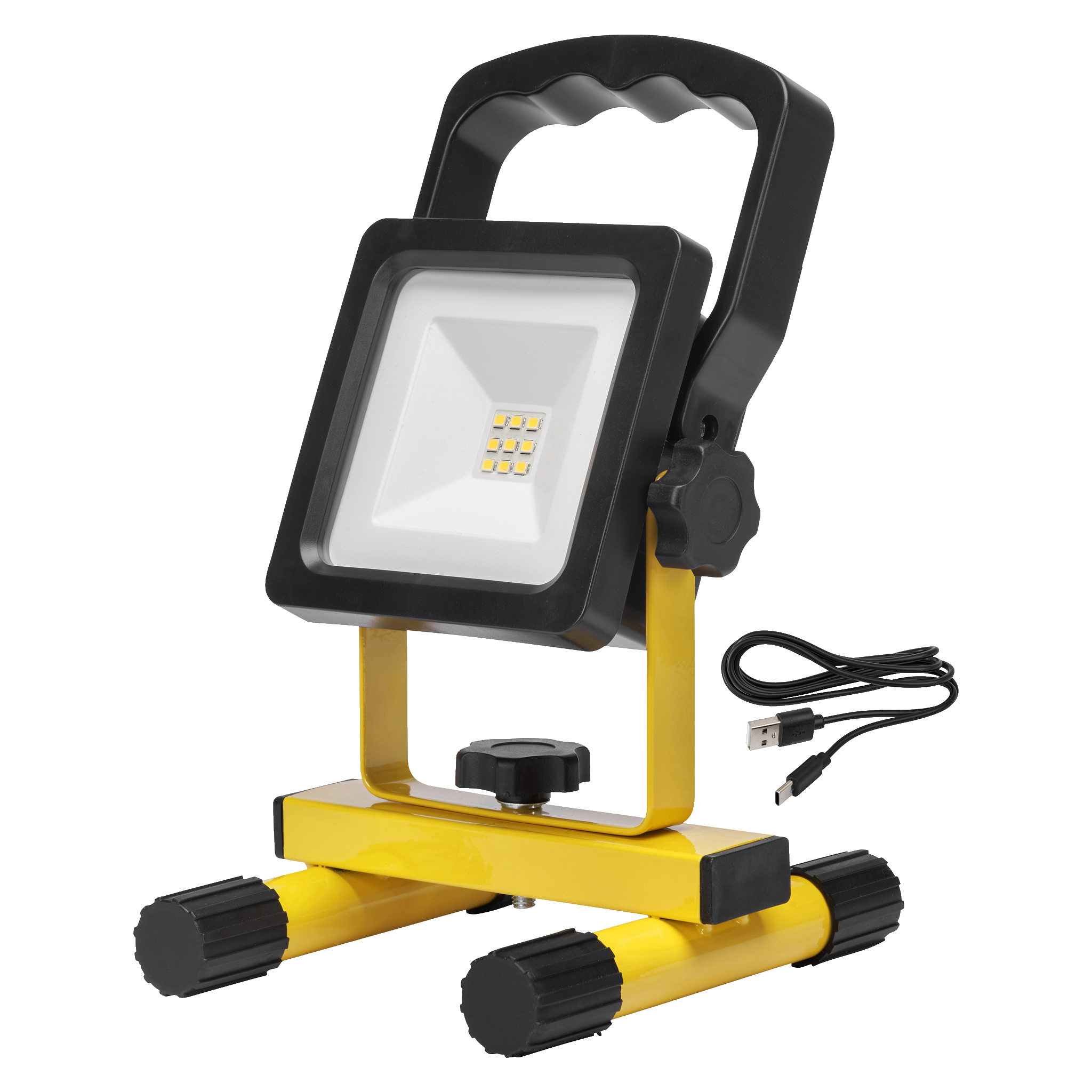 Batteridriven arbetslampa LED 700 lm 9 W IP54