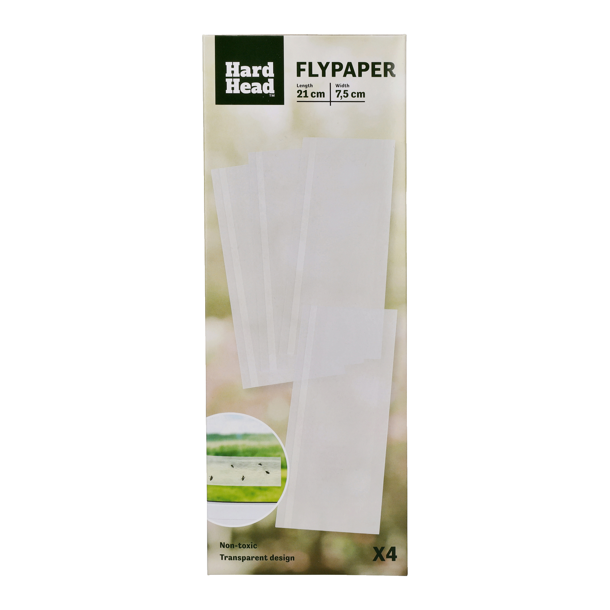Flugfälla 4-pk 21x7,5 cm