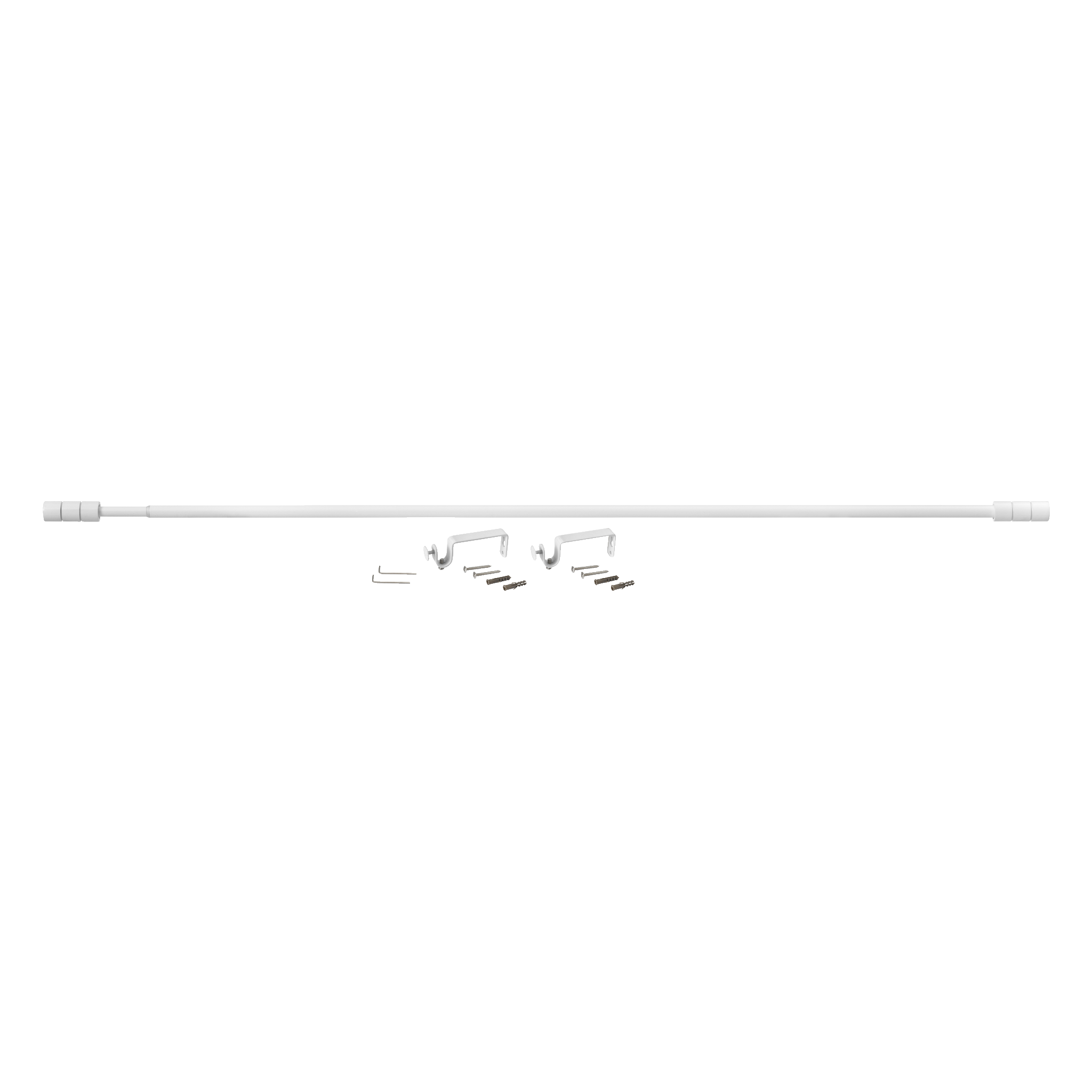Gardinstång 120-210 cm