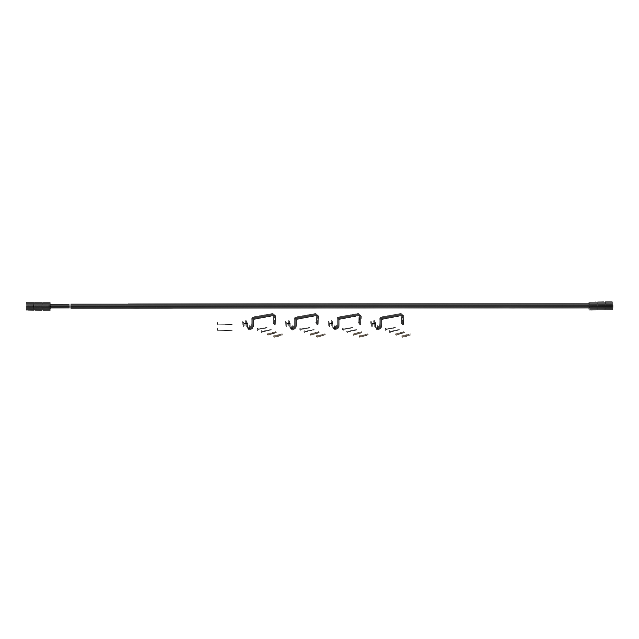 Gardinstang 160-300 cm