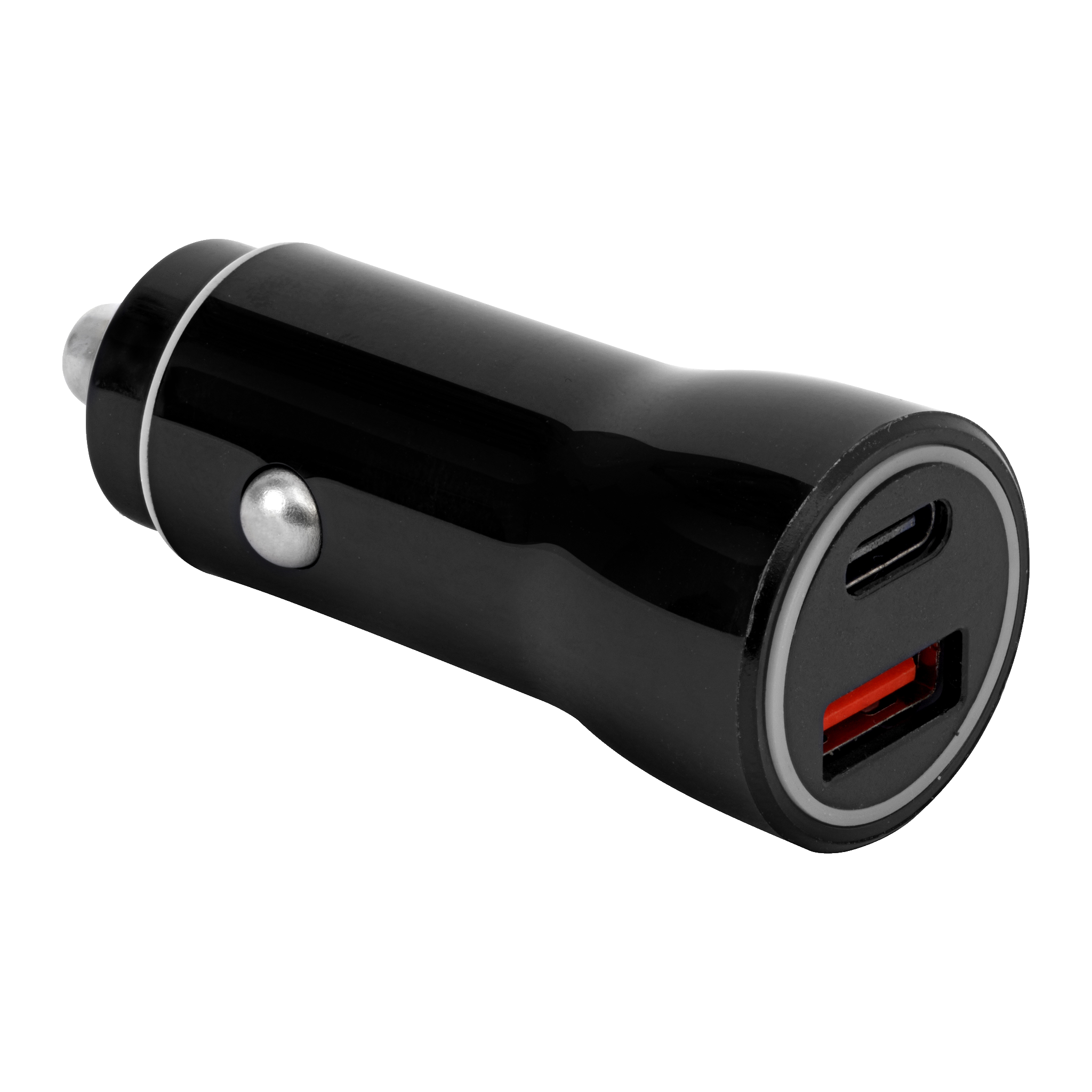 Billaddare USB-C + USB-A 12/24 V 36 W