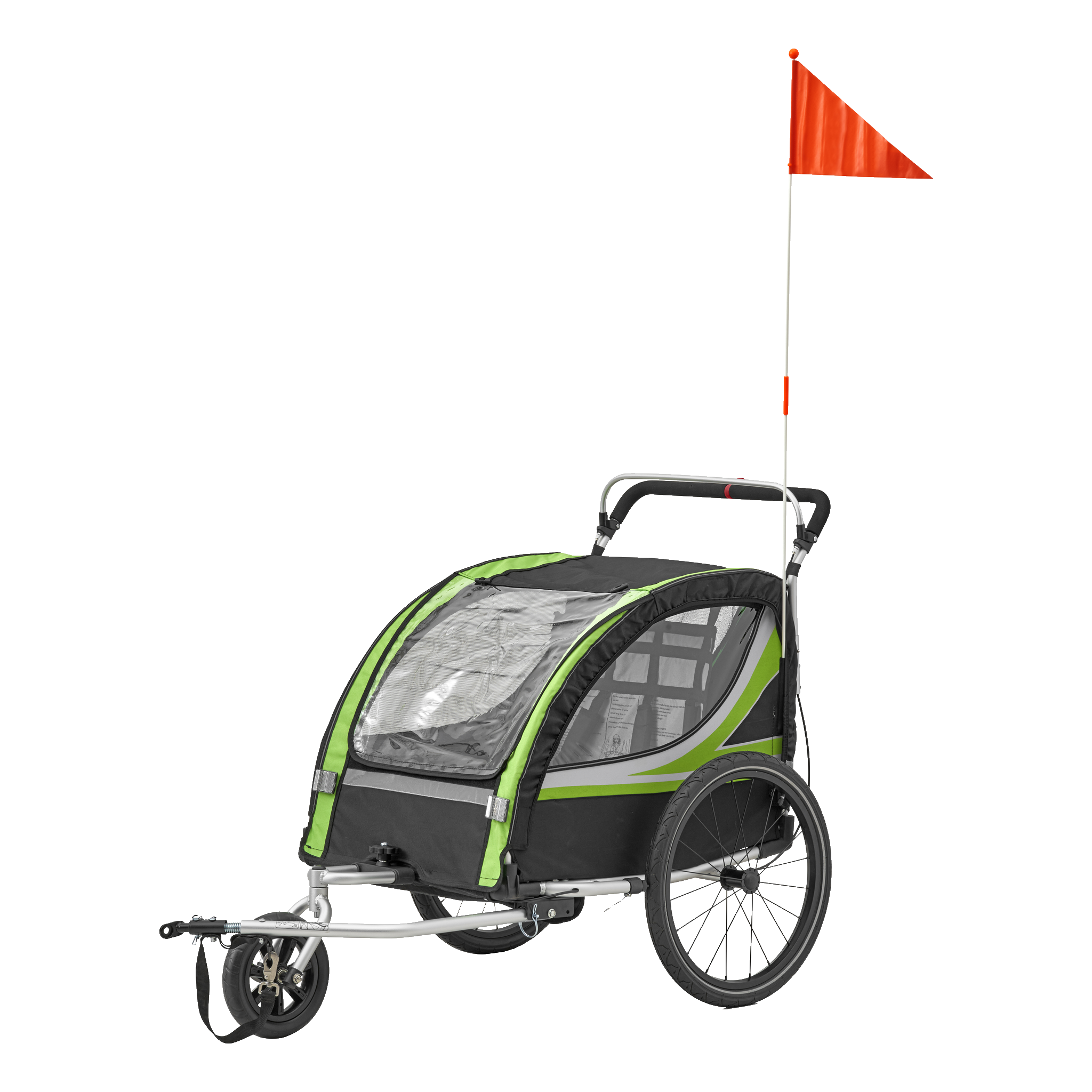 Cykelvagn för två barn