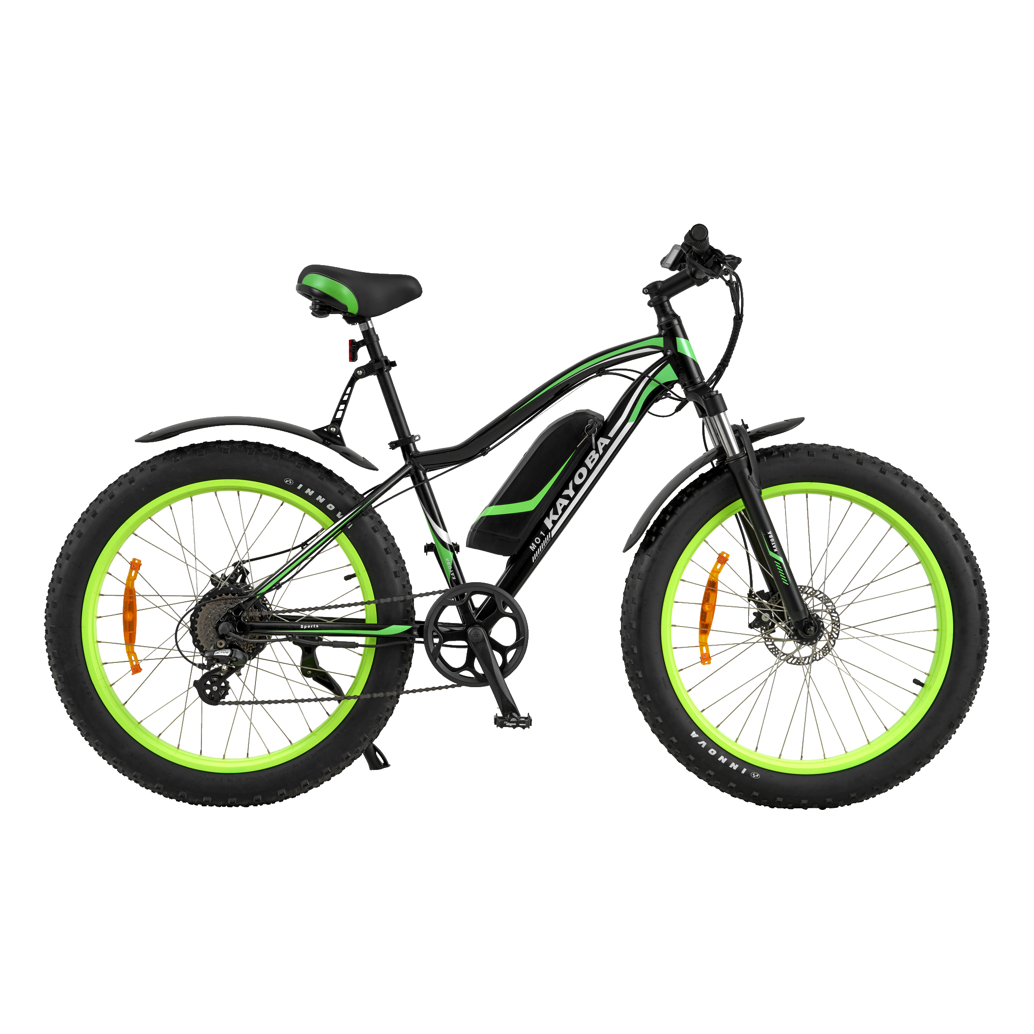 Fatbike elsykkel 26" 11,4 Ah