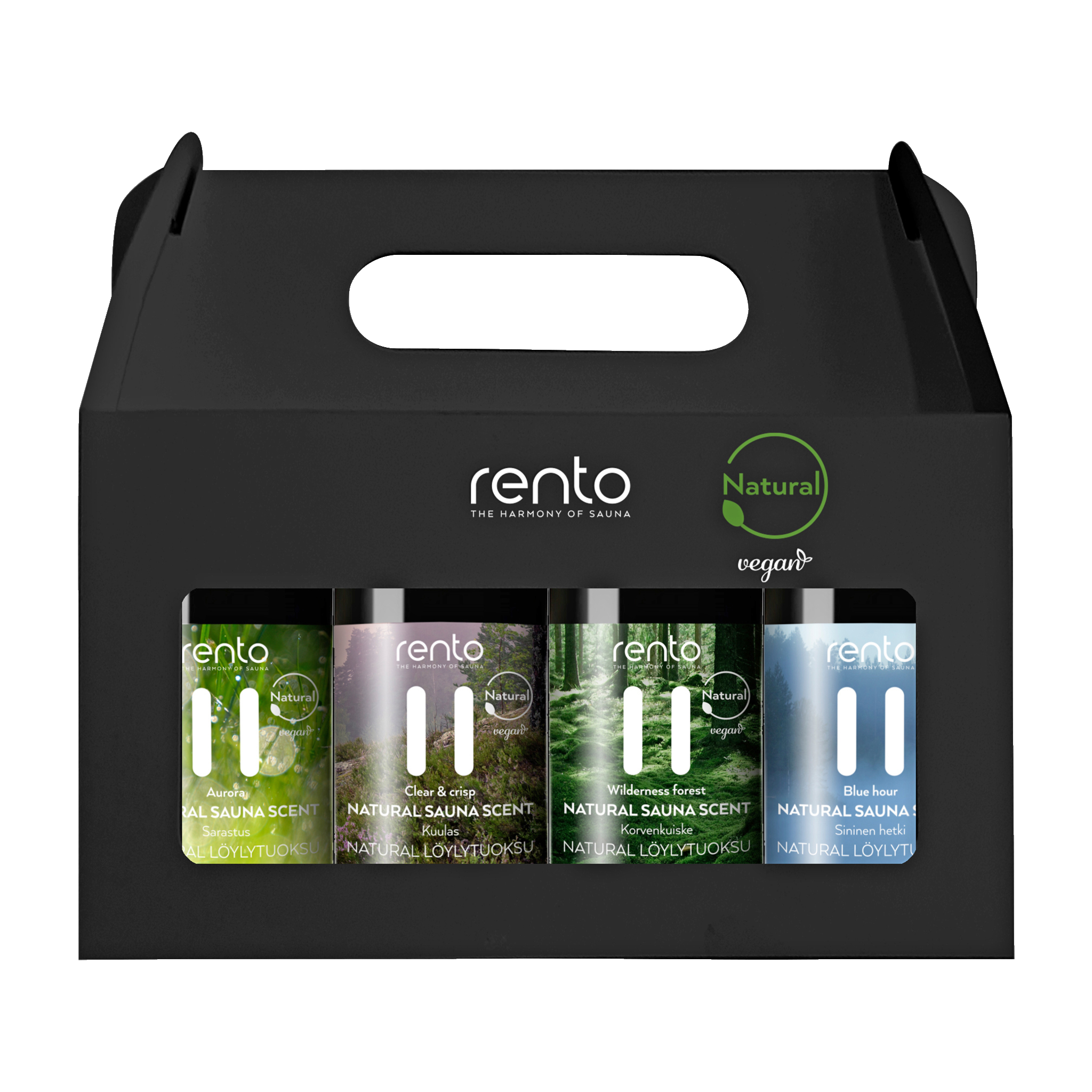 Bastudofter i presentförpackning 4x100 ml