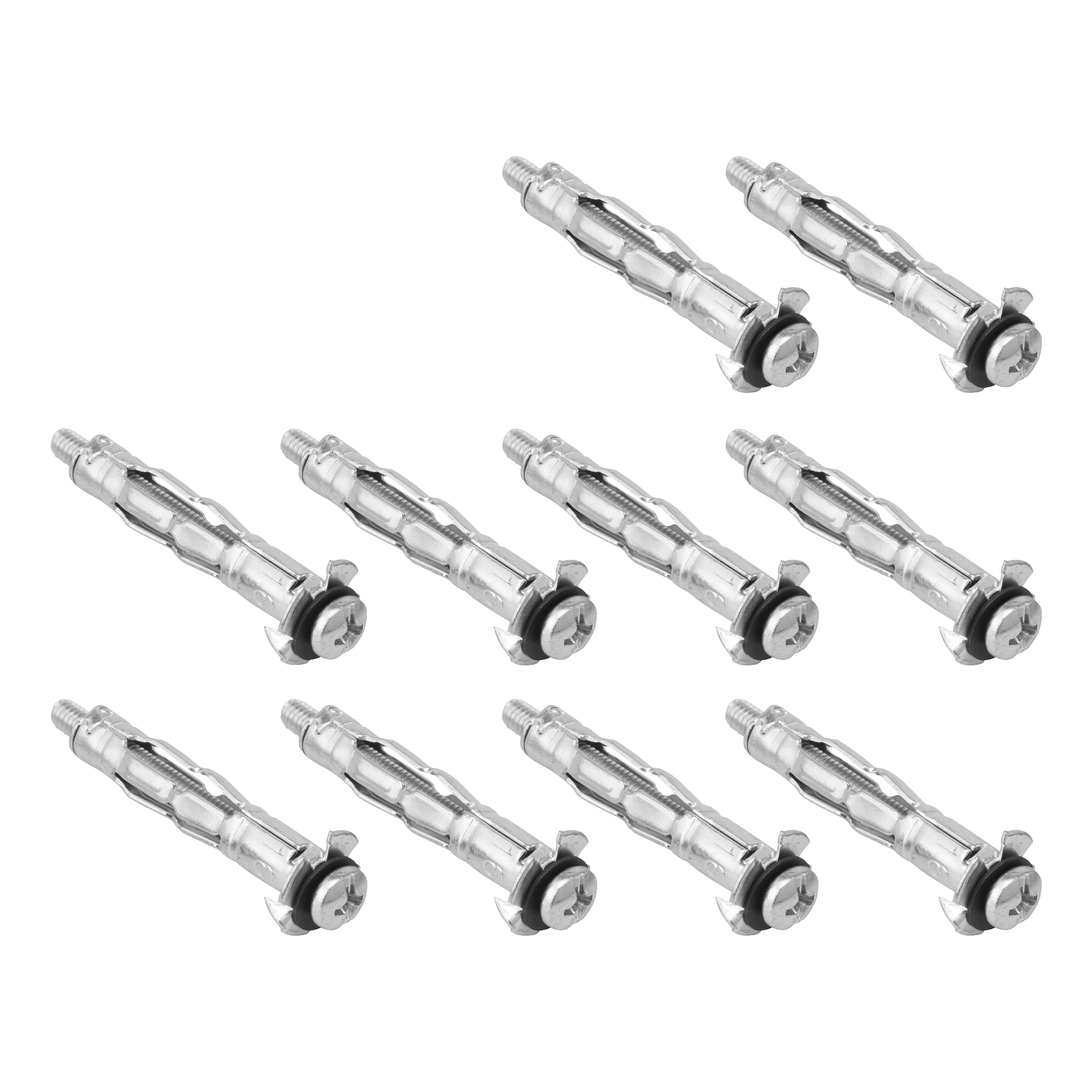 Metallexpander 10-pk M4 38xØ8 mm