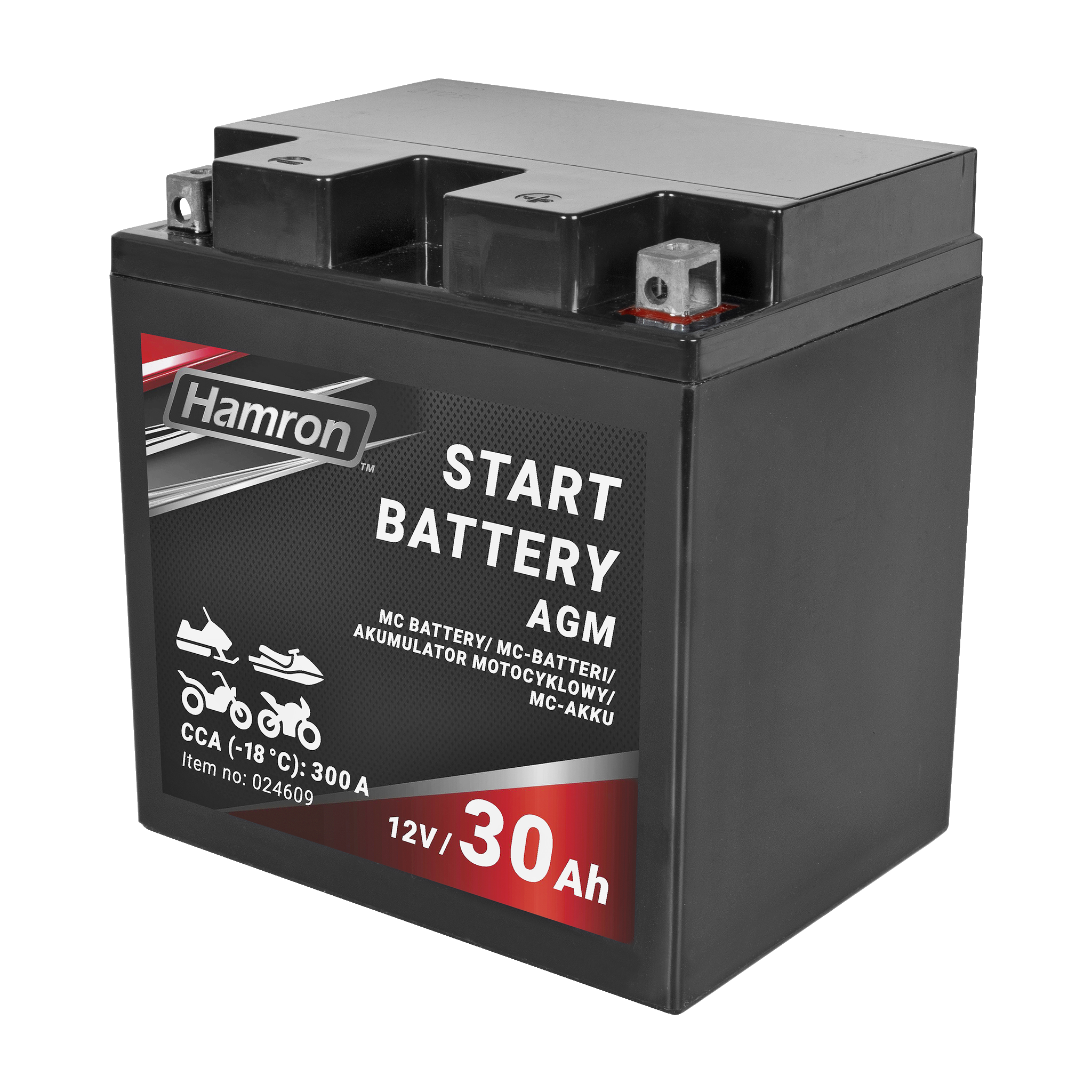 MC-batteri 30 Ah