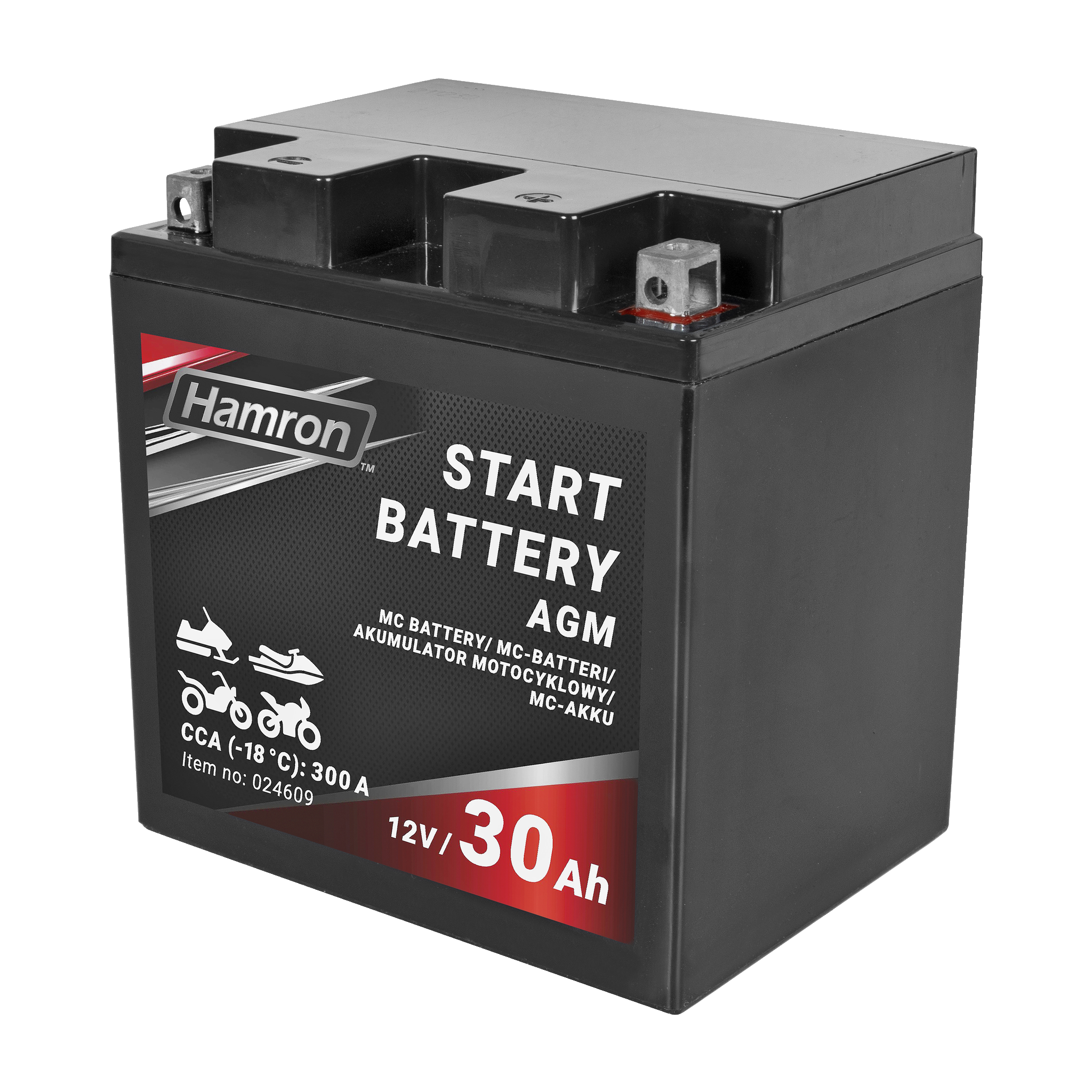 MC-batteri 30 Ah