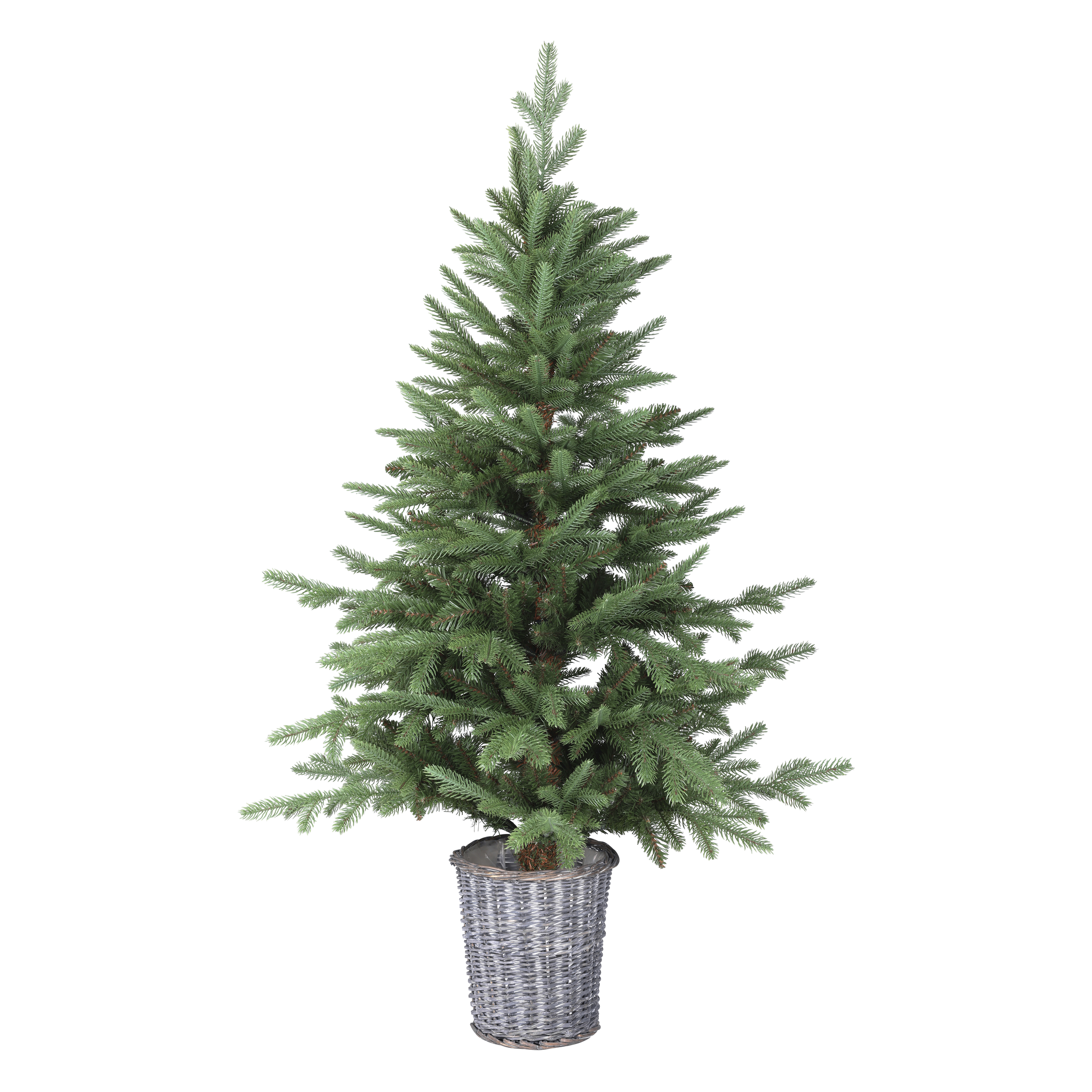 Lite juletre i kurv 130 cm